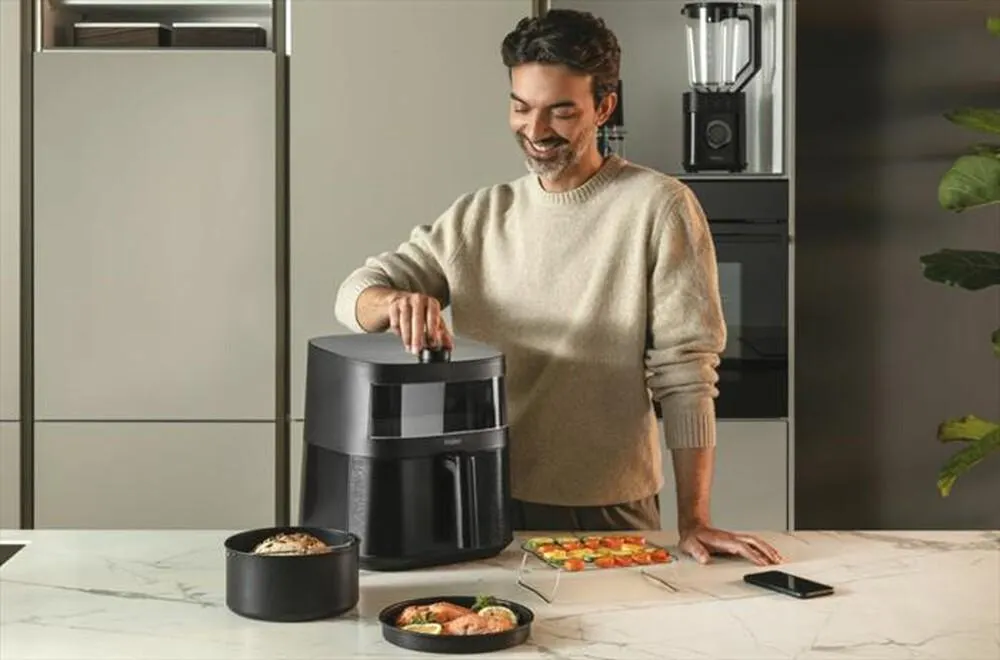 HAIER - Friggitrice ad aria HAF5TWA 011-Nero