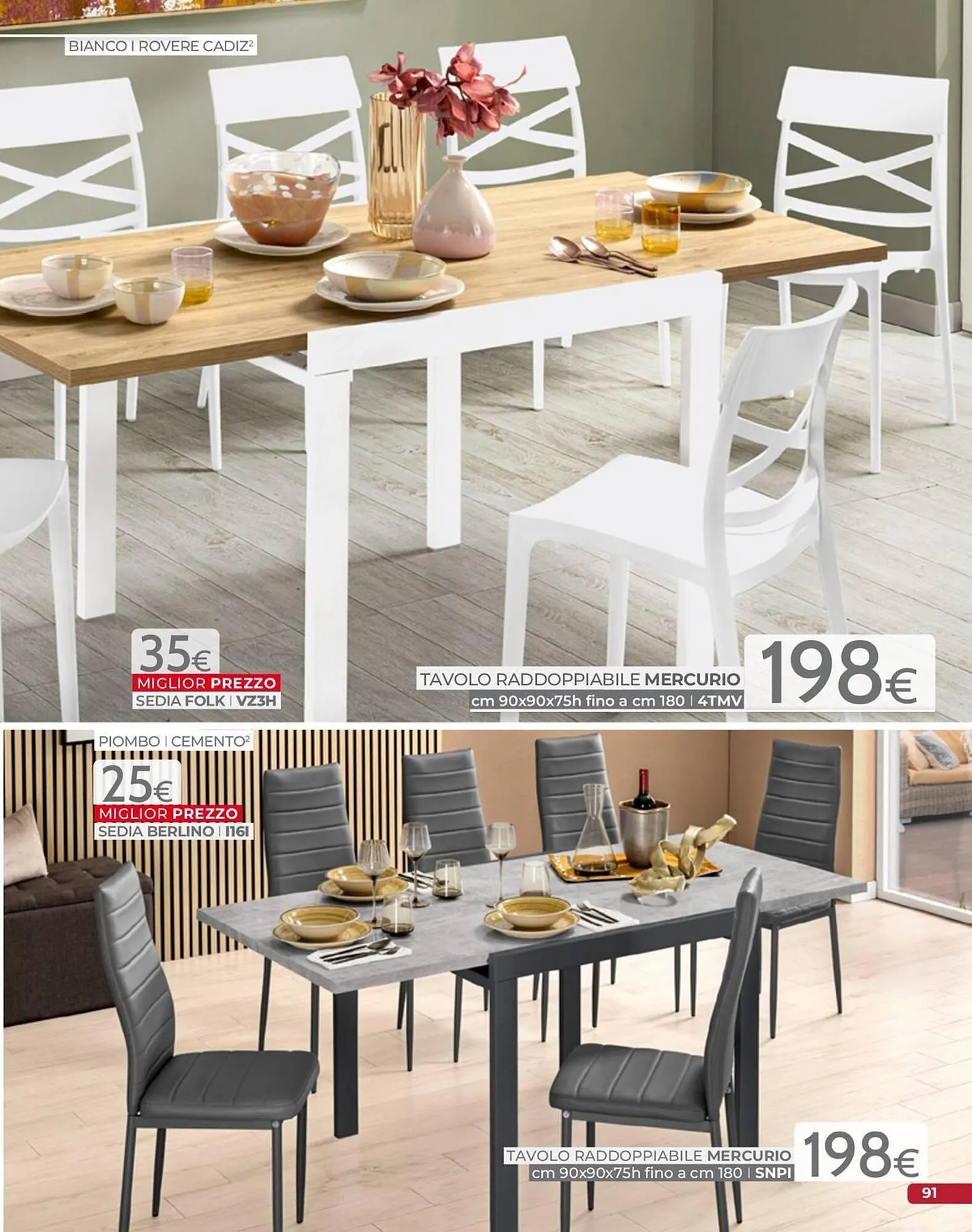 volantino Mondo Convenienza da 1 settembre a 31 dicembre di 2025 - Pagina del volantino 93