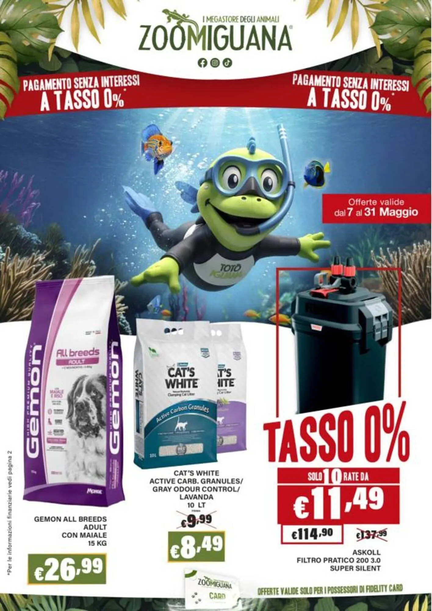 Volantino Zoomiguana da 7 maggio a 31 maggio di 2026 - Pagina del volantino 1