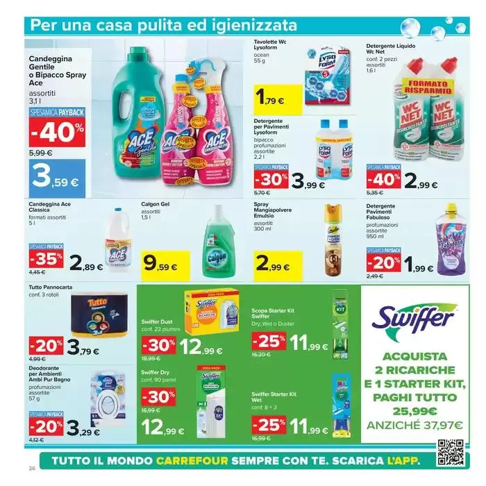 Sconti 30%40%50% da 25 marzo a 7 aprile di 2025 - Pagina del volantino 26