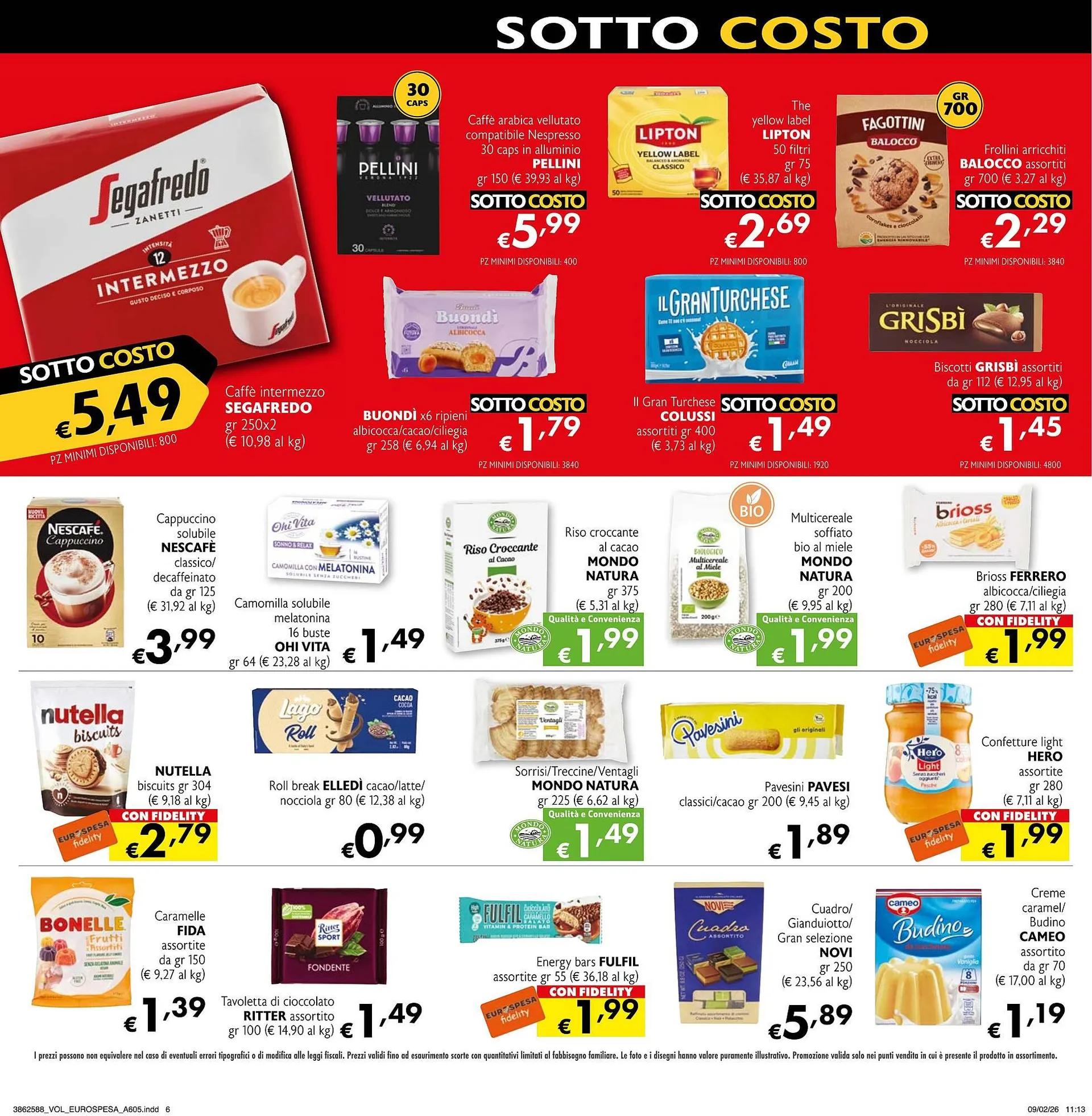 Volantino Eurospesa da 26 febbraio a 7 marzo di 2026 - Pagina del volantino 6