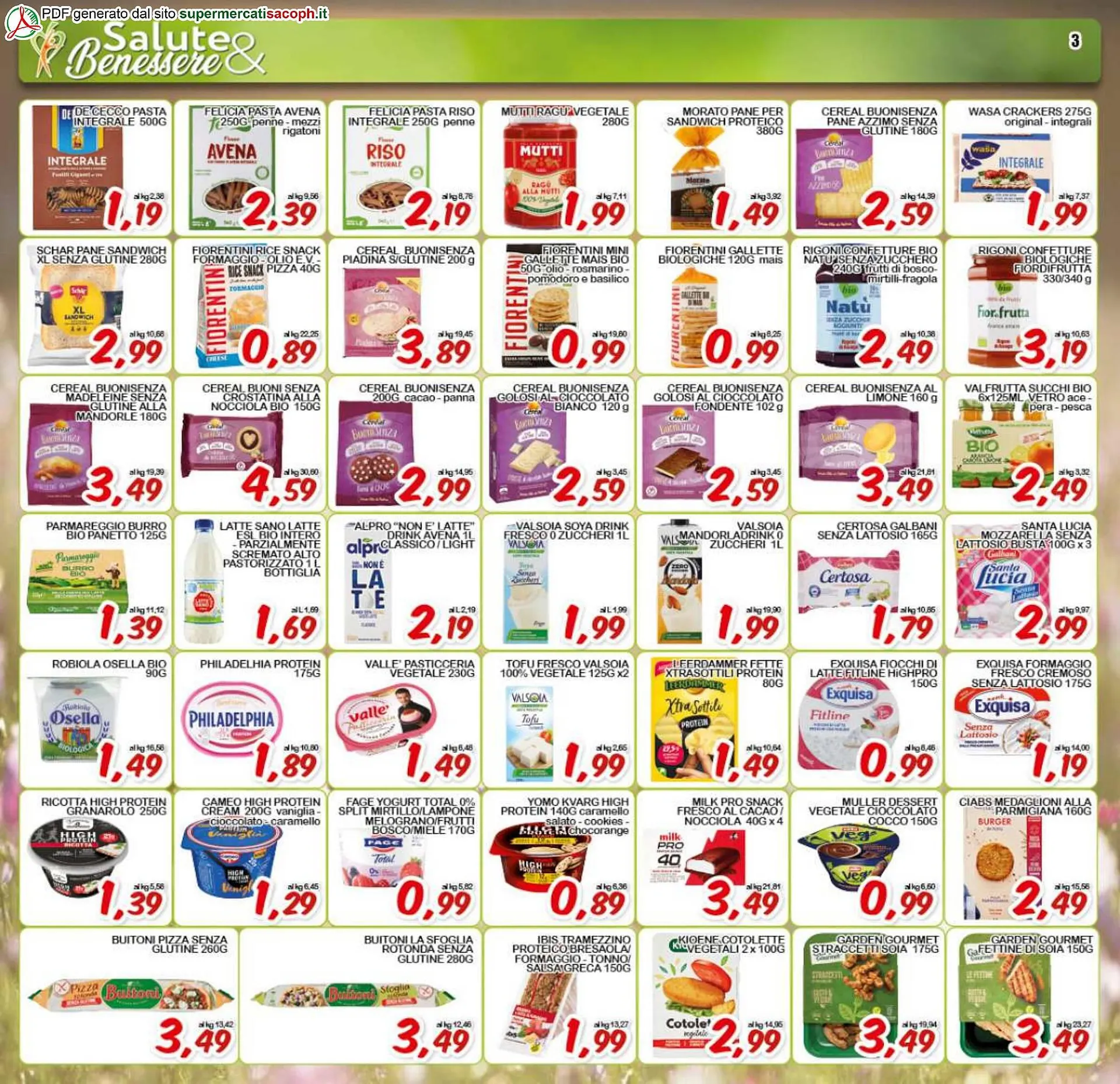Volantino Sacoph da 24 novembre a 4 dicembre di 2023 - Pagina del volantino 3