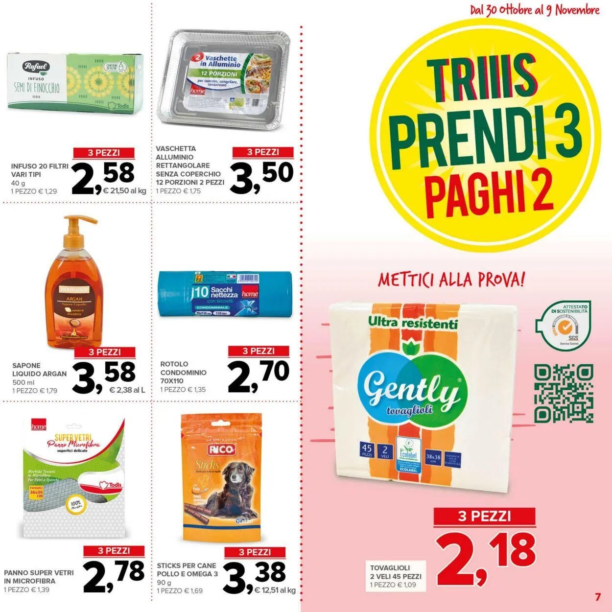 Todis Volantino attuale da 7 gennaio a 21 gennaio di 2026 - Pagina del volantino 7