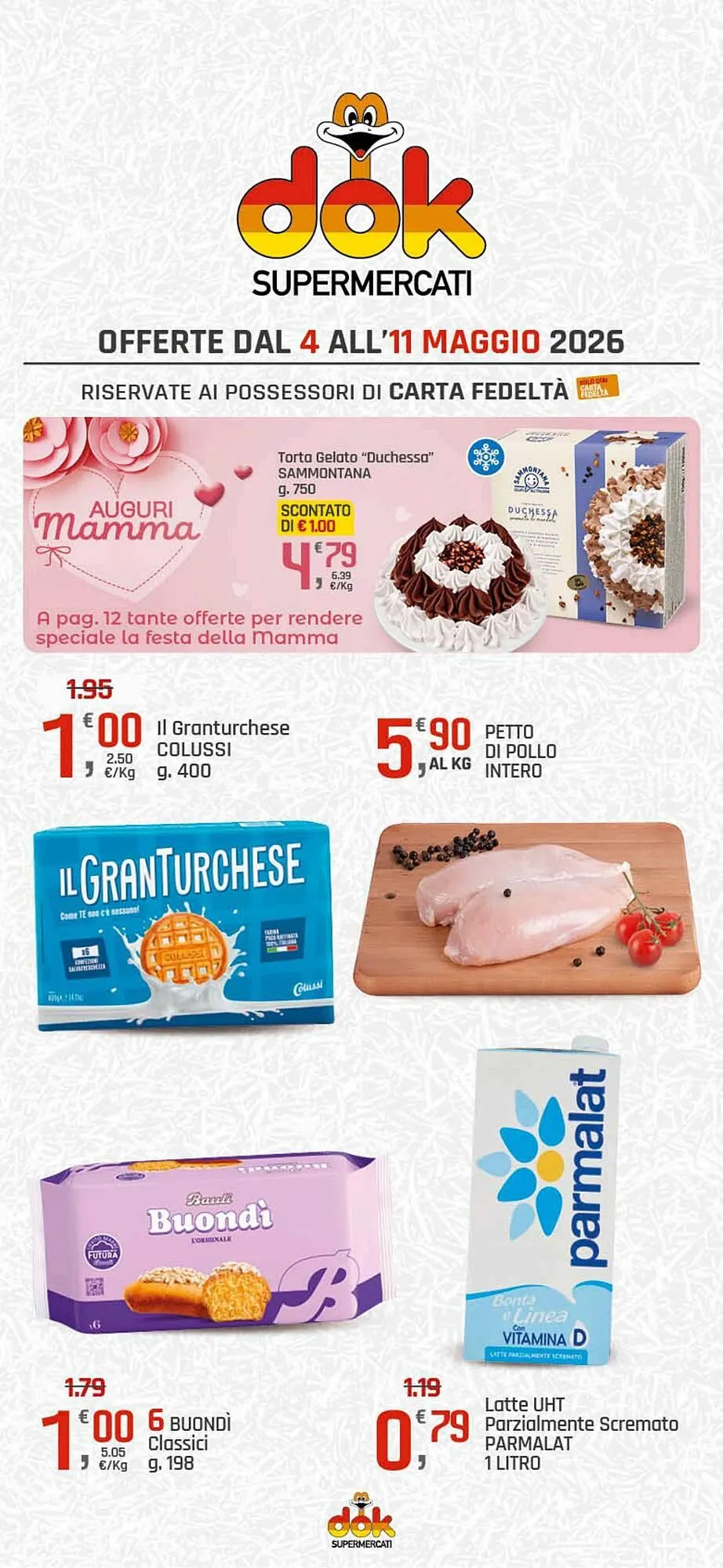 Volantino Supermercati Dok da 4 maggio a 11 maggio di 2026 - Pagina del volantino 1