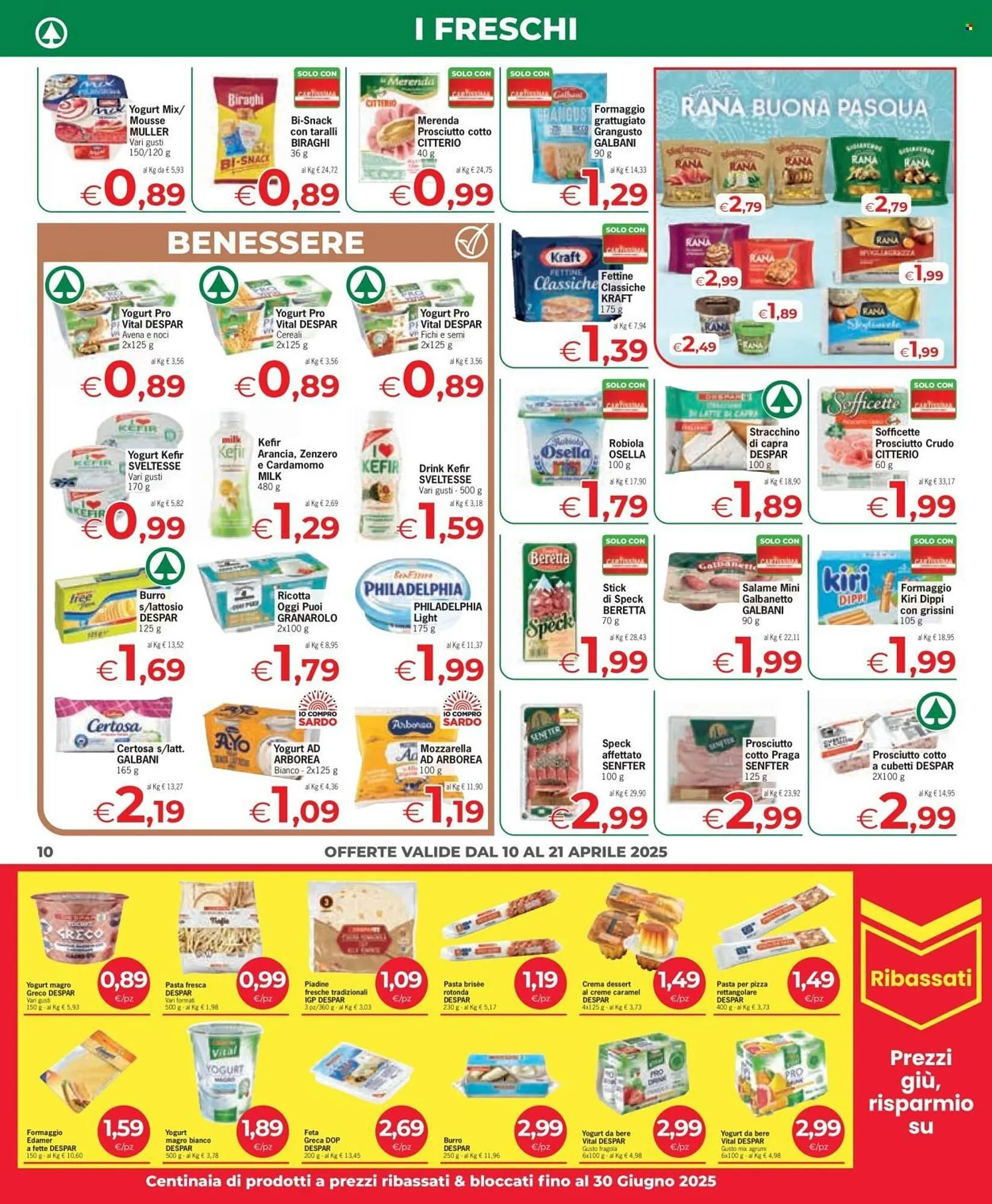 Volantino Despar da 10 aprile a 21 aprile di 2025 - Pagina del volantino 10