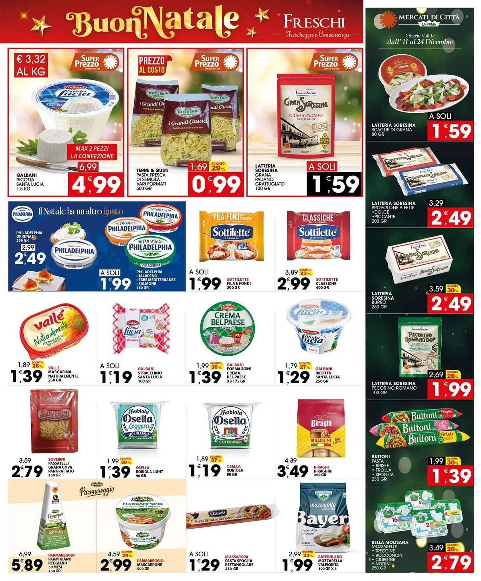 Volantino Mercati di Città La Prima da 11 dicembre a 24 dicembre di 2025 - Pagina del volantino 23