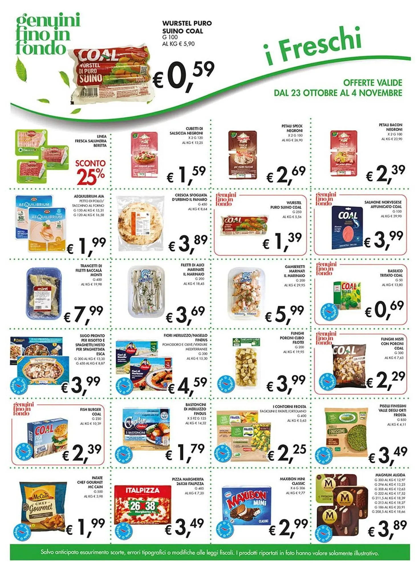 Volantino Coal da 23 ottobre a 4 novembre di 2025 - Pagina del volantino 7