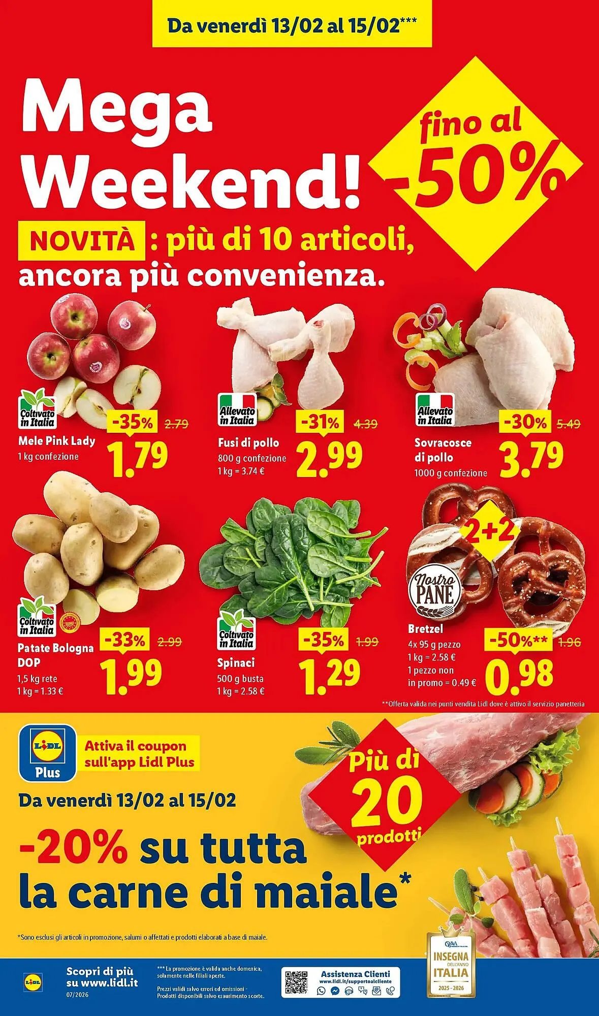 Volantino Lidl da 8 febbraio a 12 febbraio di 2026 - Pagina del volantino 50