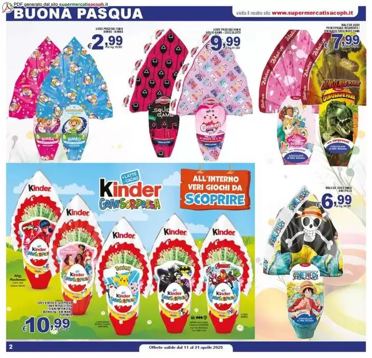 Volantino Sacoph da 11 aprile a 21 aprile di 2025 - Pagina del volantino 2