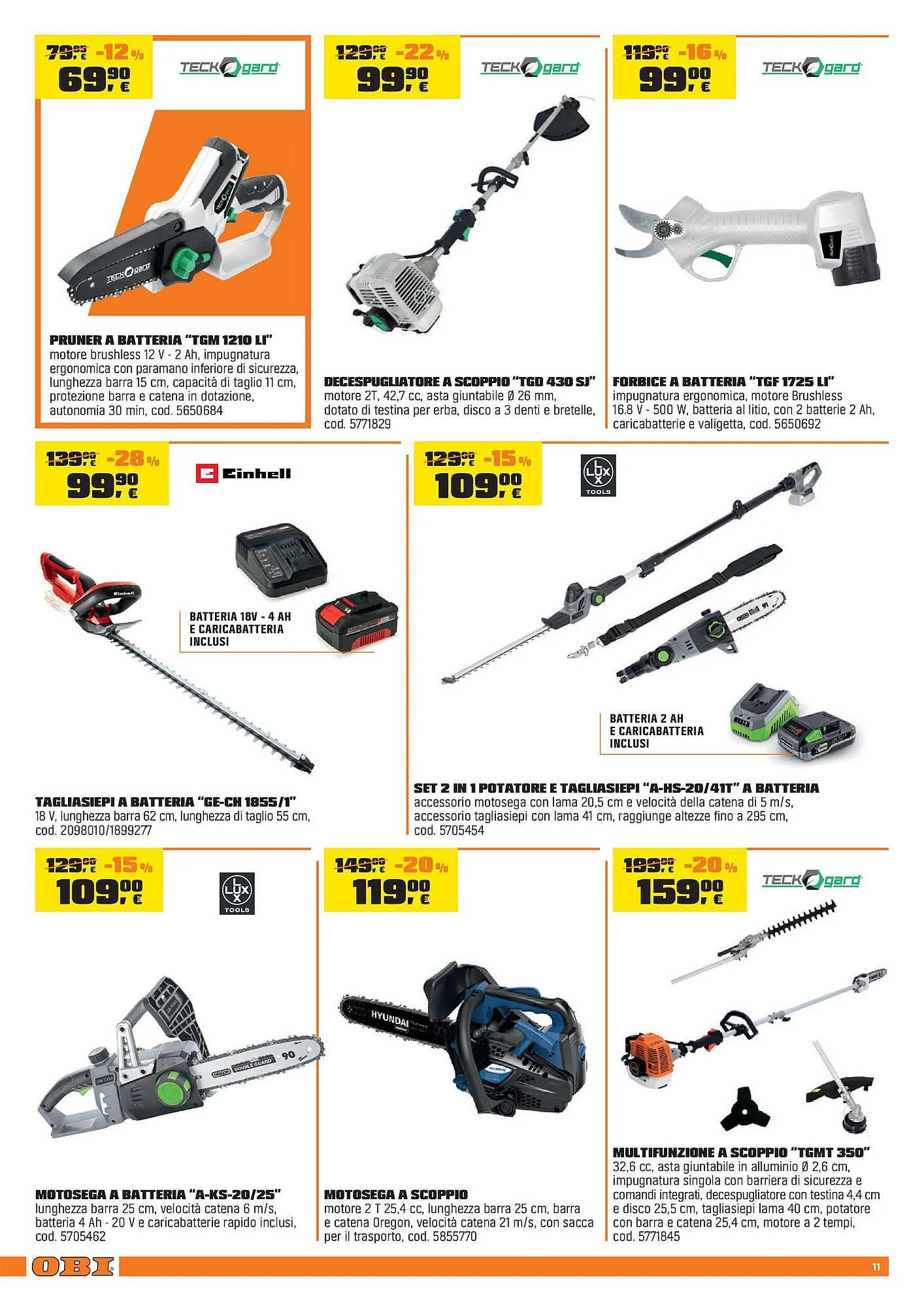 Volantino OBI da 15 ottobre a 2 novembre di 2025 - Pagina del volantino 11