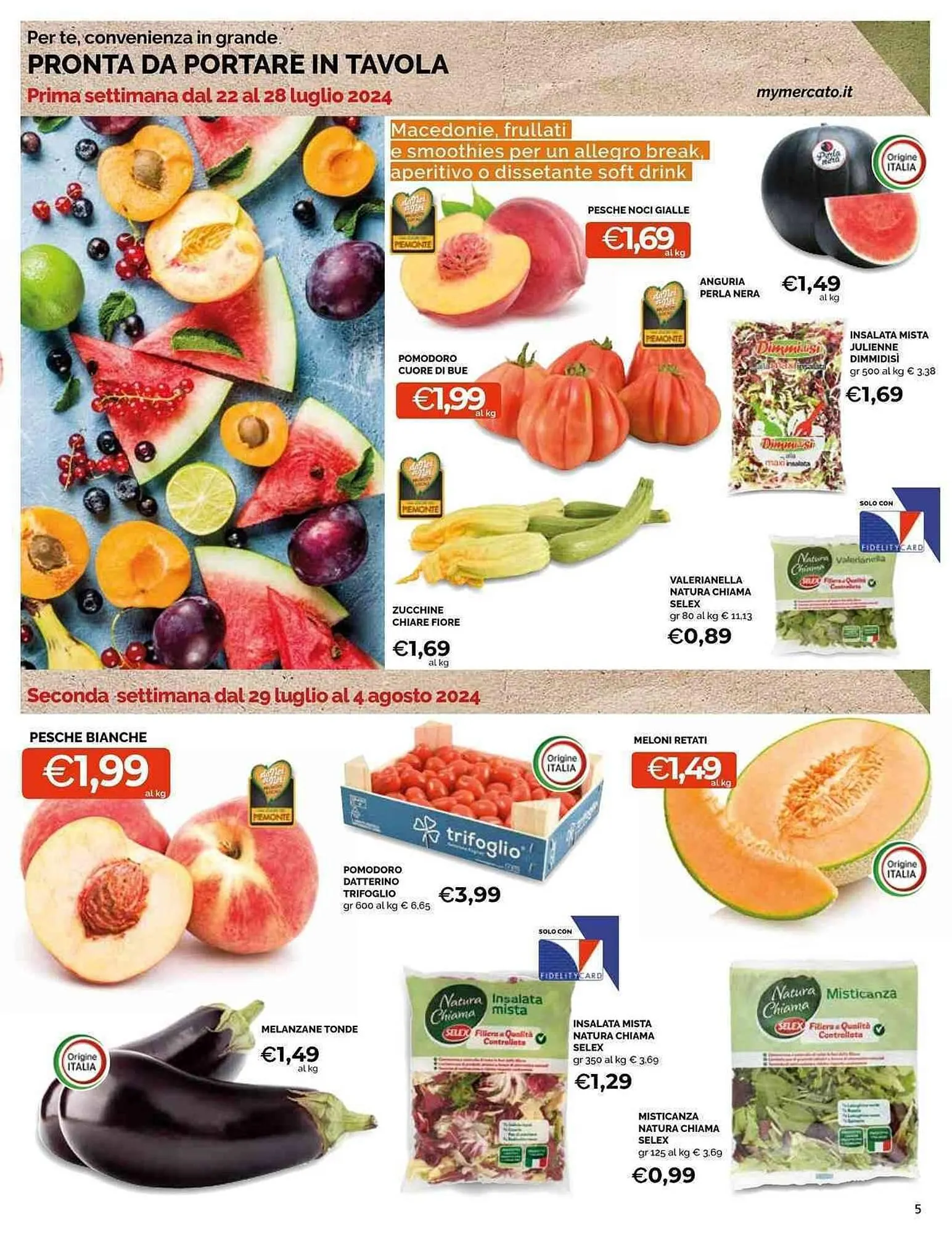 Volantino Mercatò Local da 22 luglio a 4 agosto di 2024 - Pagina del volantino 5