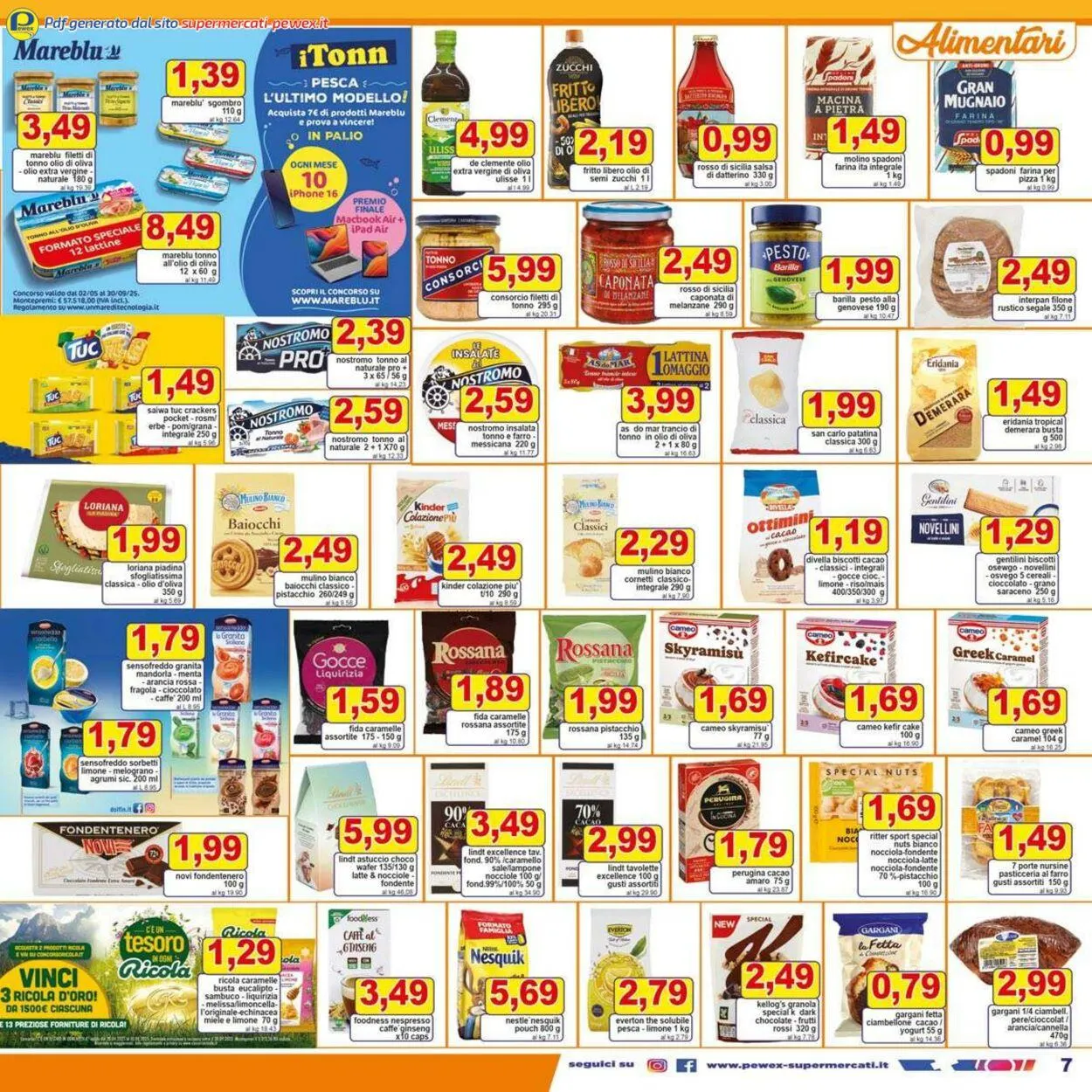 Pewex Volantino attuale da 24 giugno a 8 luglio di 2025 - Pagina del volantino 7