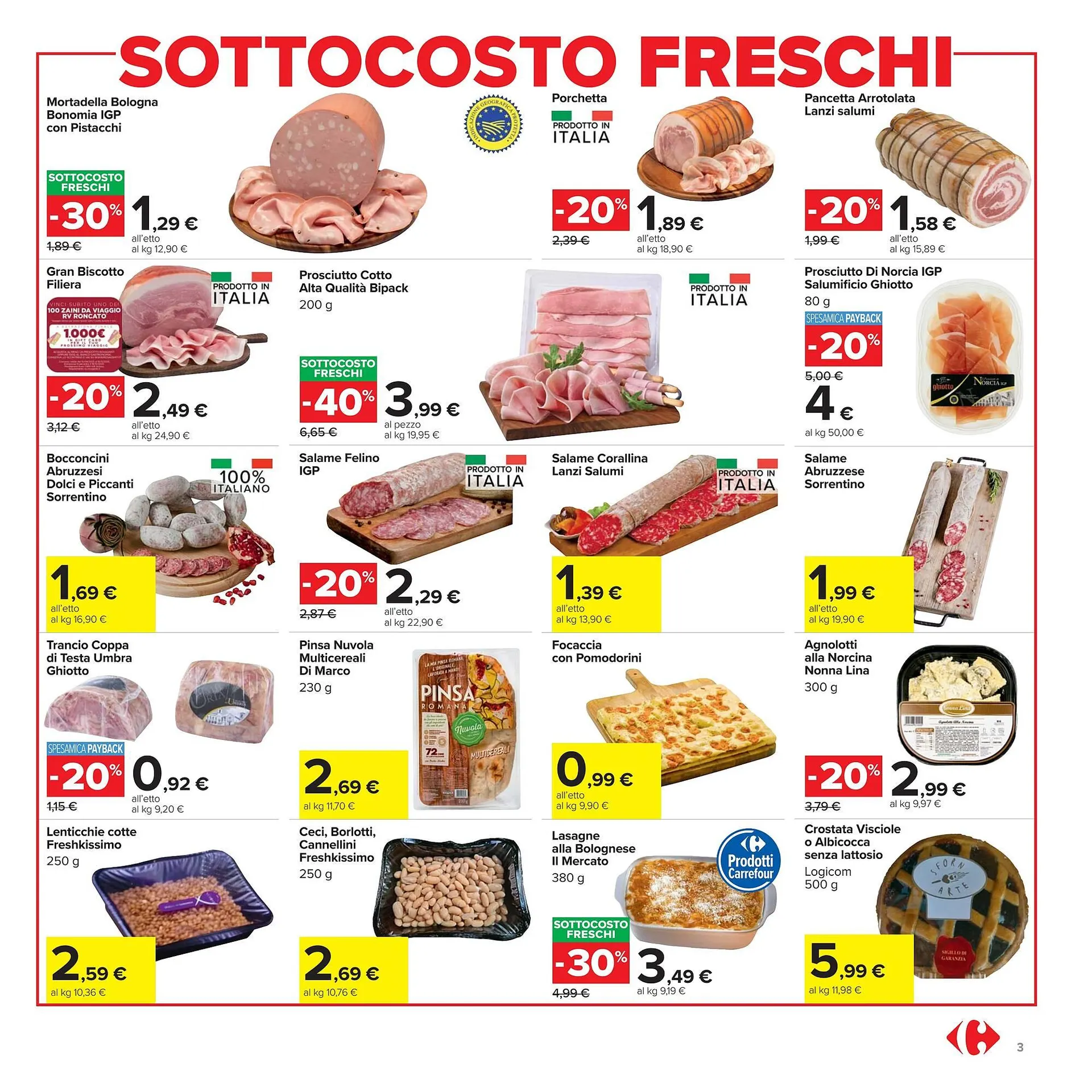 Volantino Carrefour Market da 20 ottobre a 3 novembre di 2025 - Pagina del volantino 3