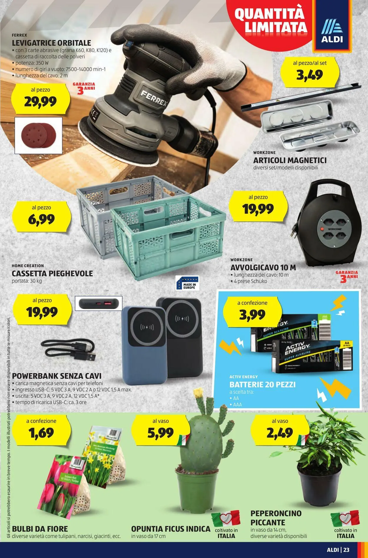 Aldi Volantino attuale da 25 agosto a 31 agosto di 2025 - Pagina del volantino 23