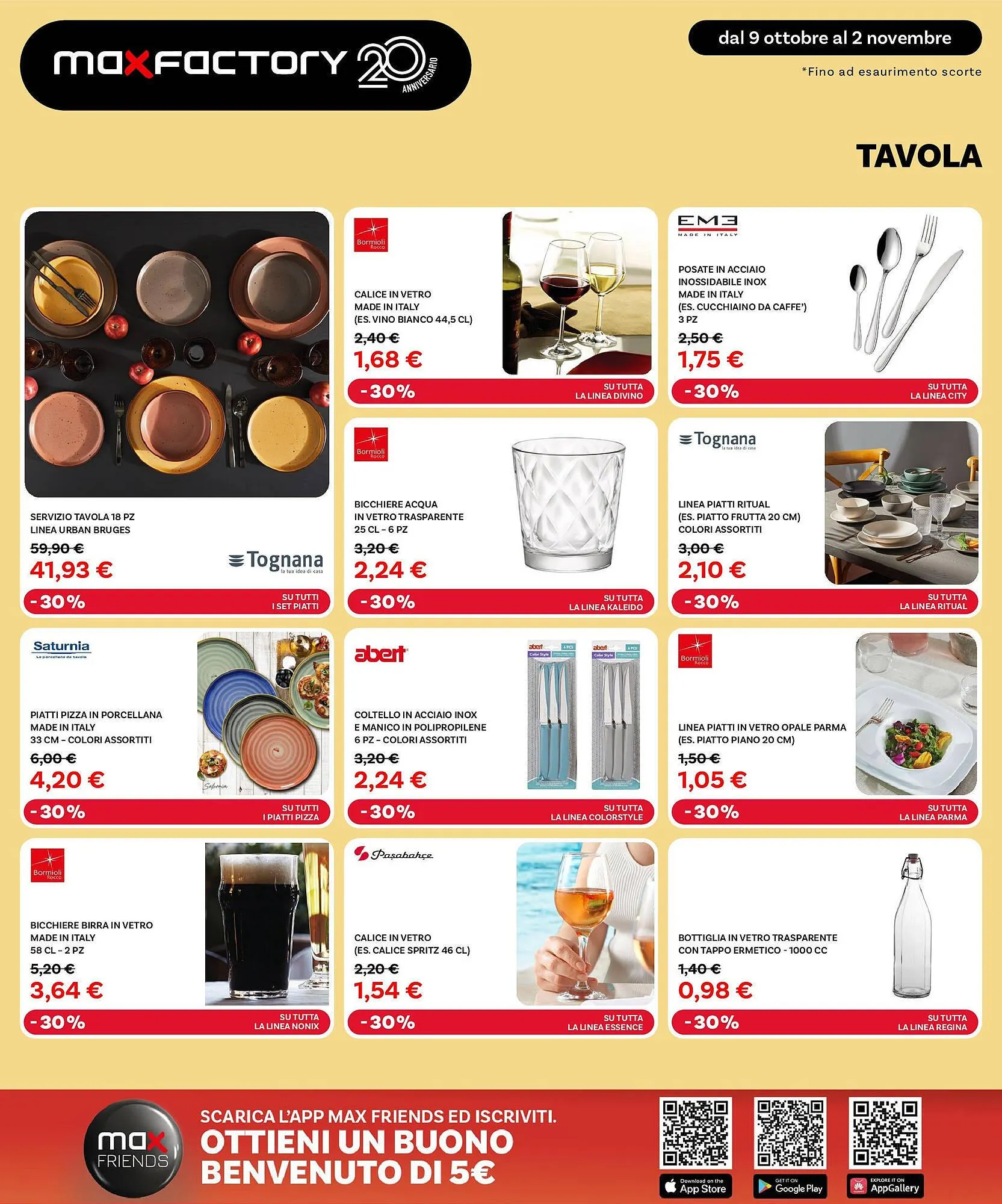 Volantino Max Factory da 8 ottobre a 2 novembre di 2025 - Pagina del volantino 10