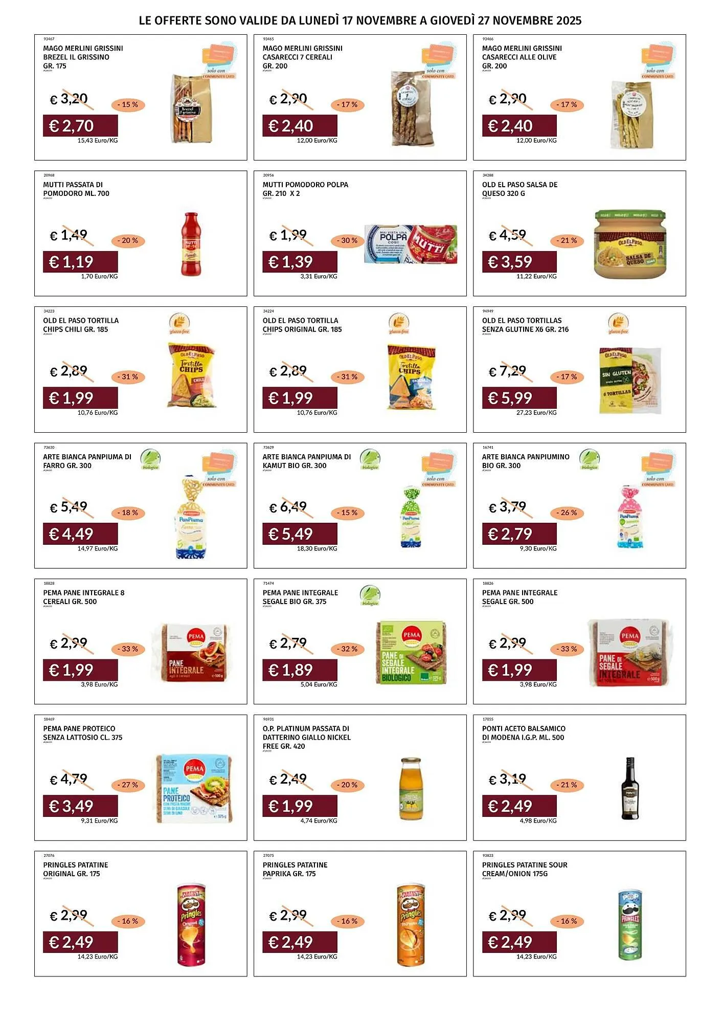 Volantino Prezzemolo e Vitale da 17 novembre a 27 novembre di 2025 - Pagina del volantino 26