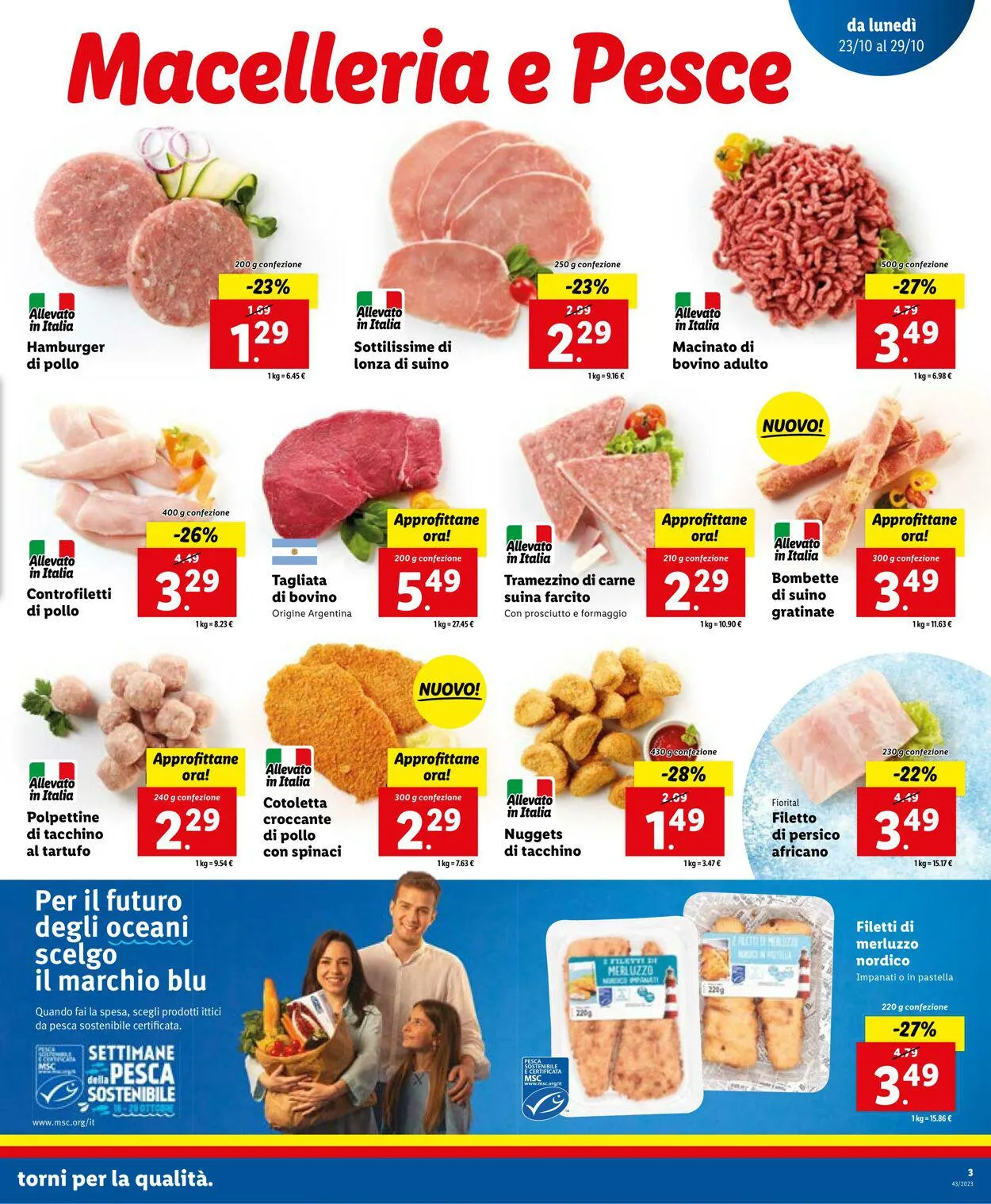 Lidl Volantino attuale da 23 ottobre a 29 ottobre di 2023 - Pagina del volantino 3