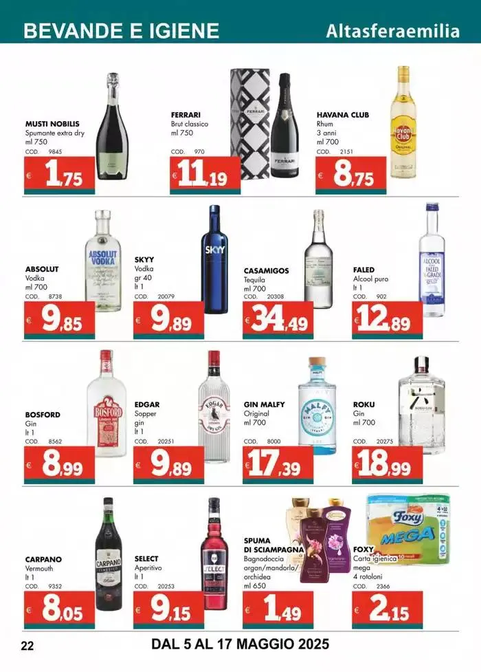 Speciale pizzeria! da 5 maggio a 17 maggio di 2025 - Pagina del volantino 22