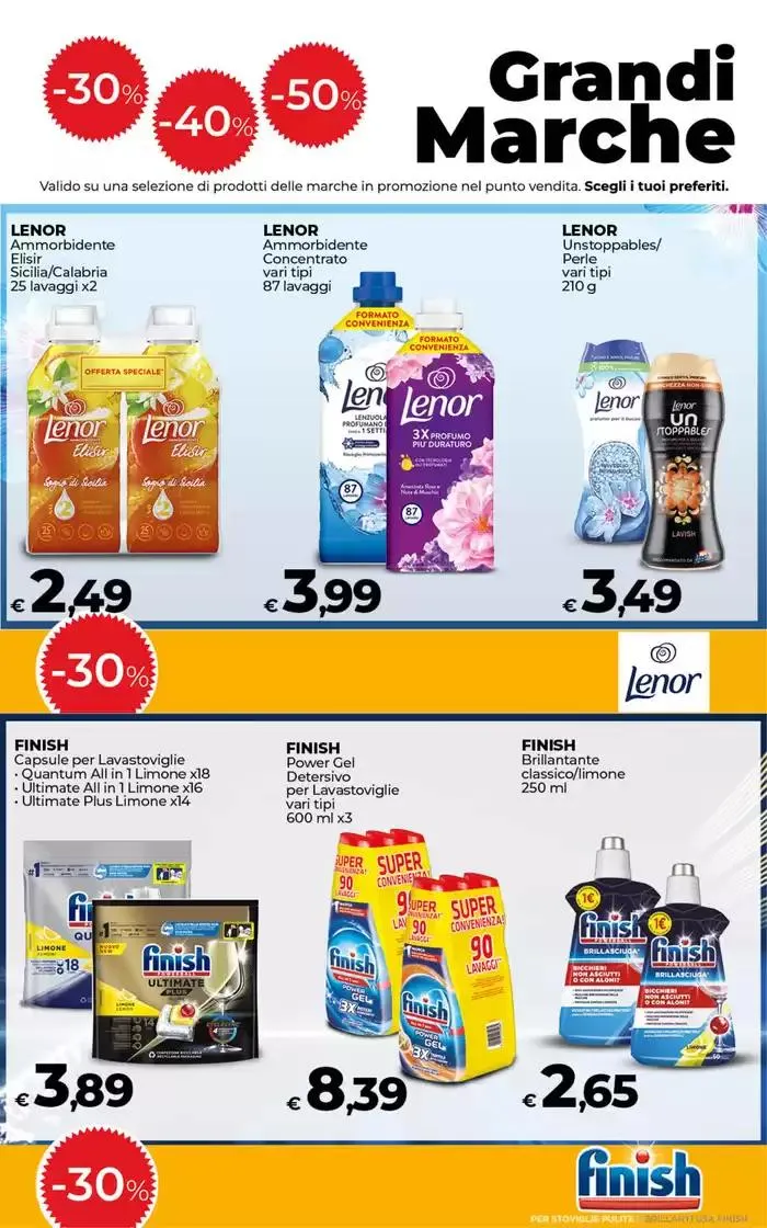 - 30% 40% 50% sulle Grandi Marche da 6 maggio a 19 maggio di 2025 - Pagina del volantino 16