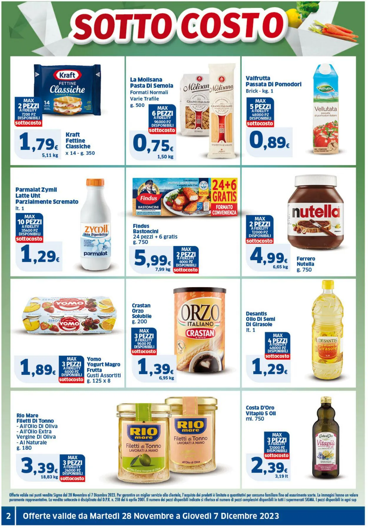 Sigma - Napoli Volantino attuale da 28 novembre a 7 dicembre di 2023 - Pagina del volantino 2