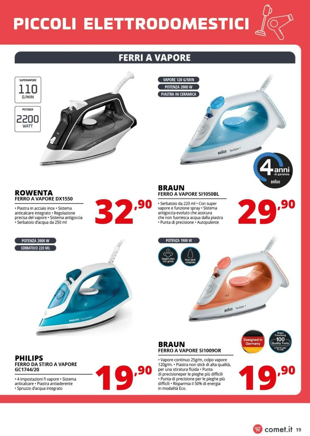 Comet Volantino attuale da 6 giugno a 18 giugno di 2025 - Pagina del volantino 19