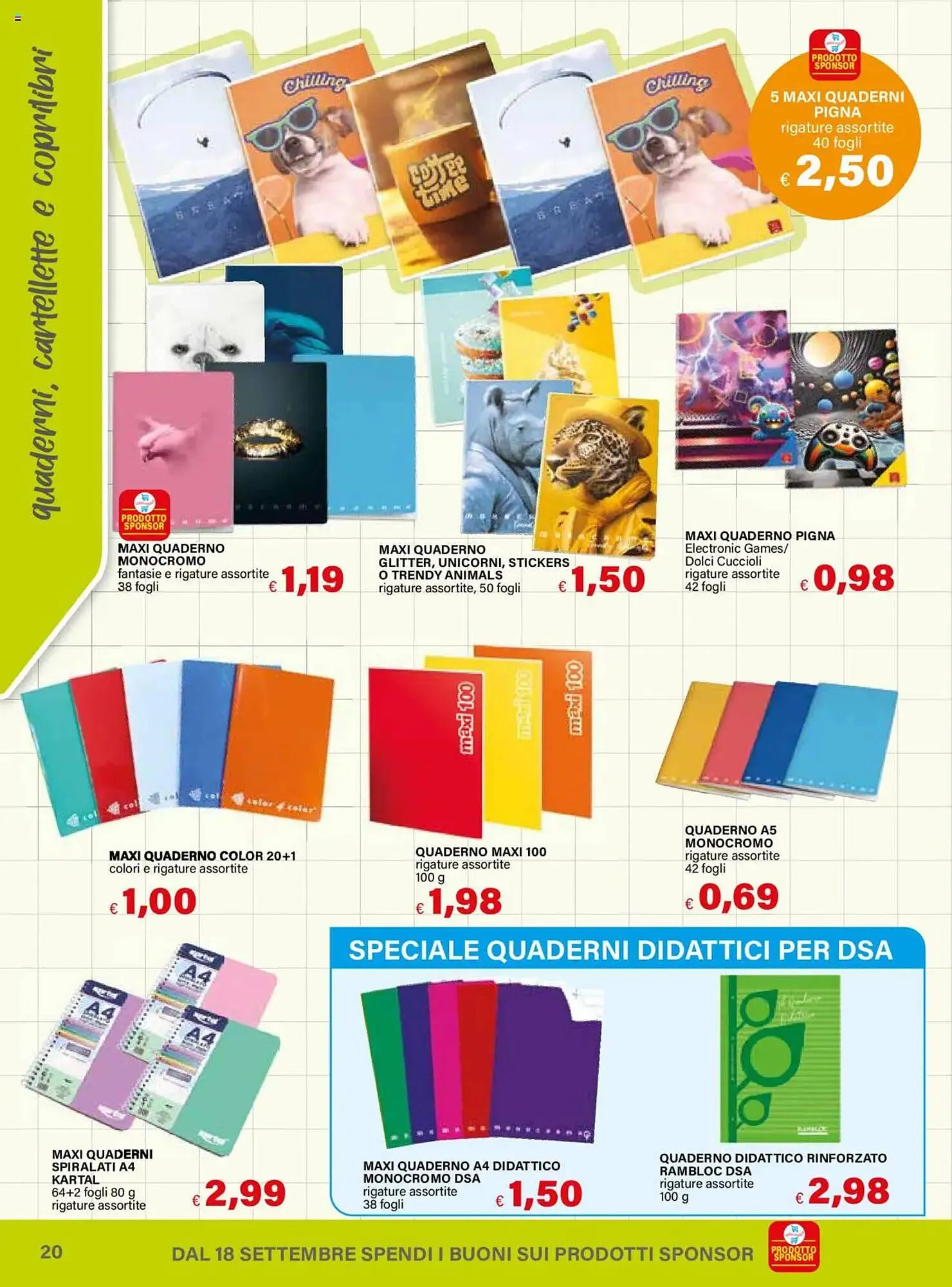 Volantino Il Gigante da 18 agosto a 1 ottobre di 2025 - Pagina del volantino 20