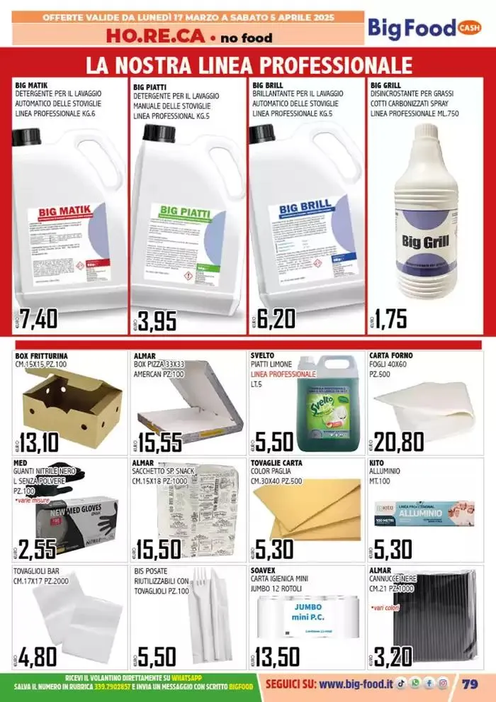 Aspenttando la pasqua da 17 marzo a 5 aprile di 2025 - Pagina del volantino 79