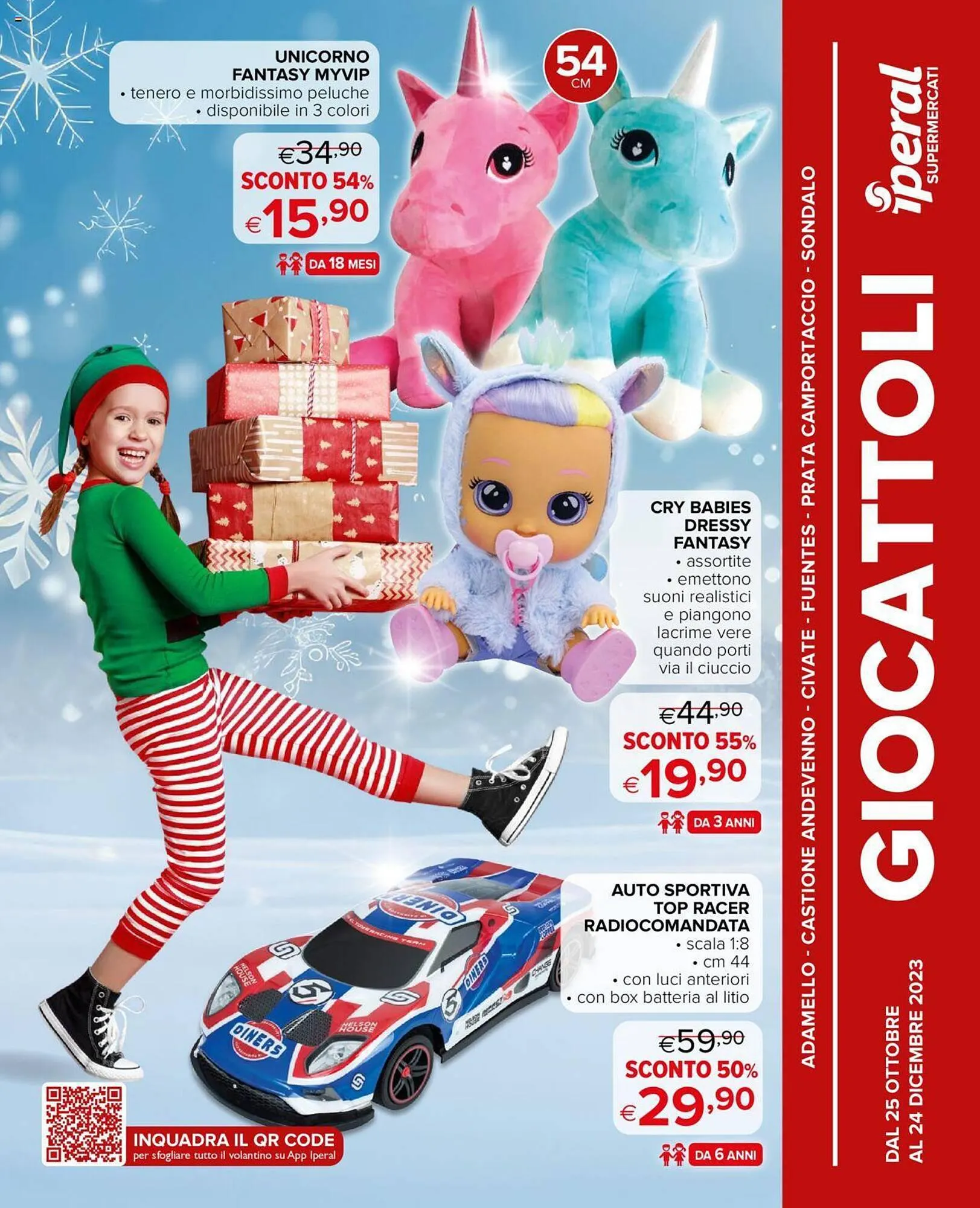 Volantino Iperal da 25 ottobre a 24 dicembre di 2023 - Pagina del volantino 1
