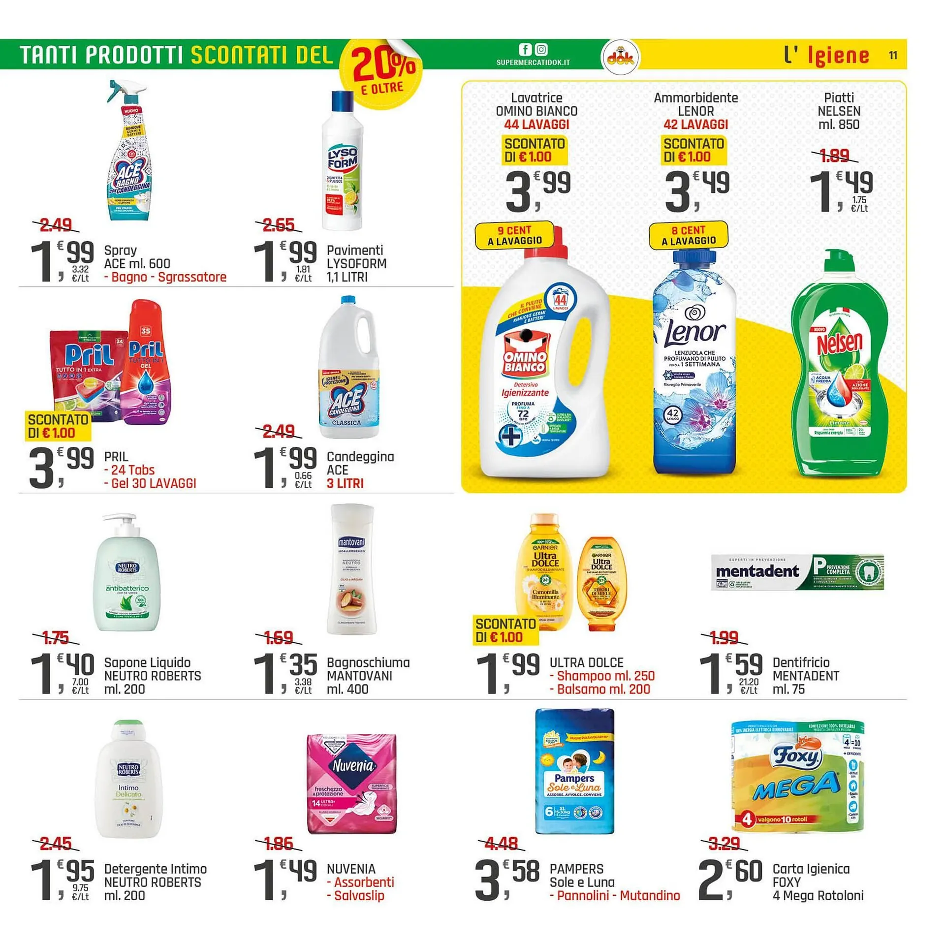 Volantino Supermercati Dok da 22 maggio a 31 maggio di 2025 - Pagina del volantino 11