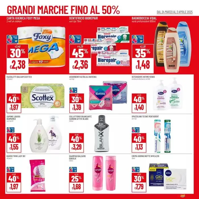 Grandi marche fino al 50% da 25 marzo a 2 aprile di 2025 - Pagina del volantino 7