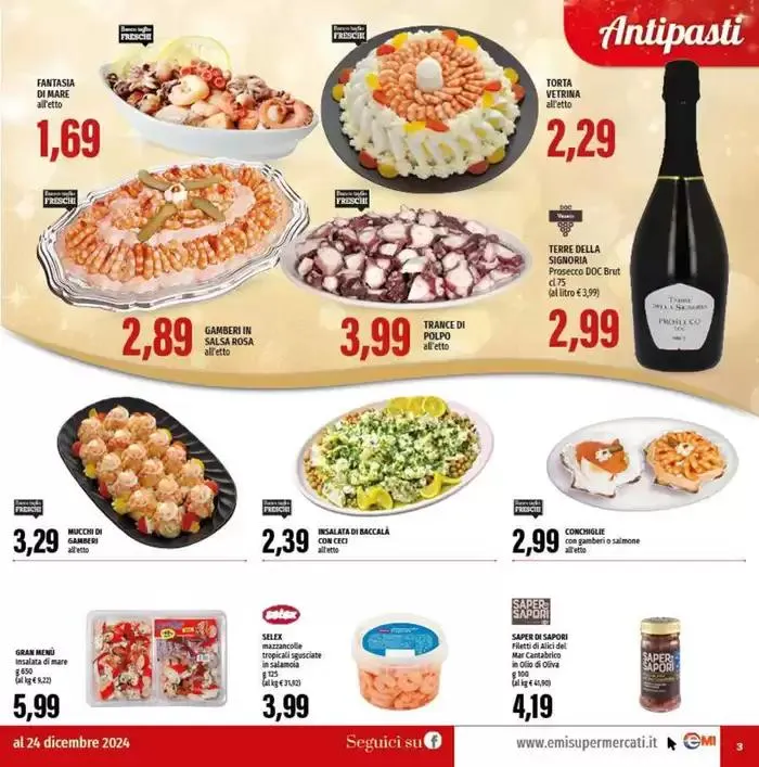 Il gusto delle feste da 20 dicembre a 24 dicembre di 2024 - Pagina del volantino 3