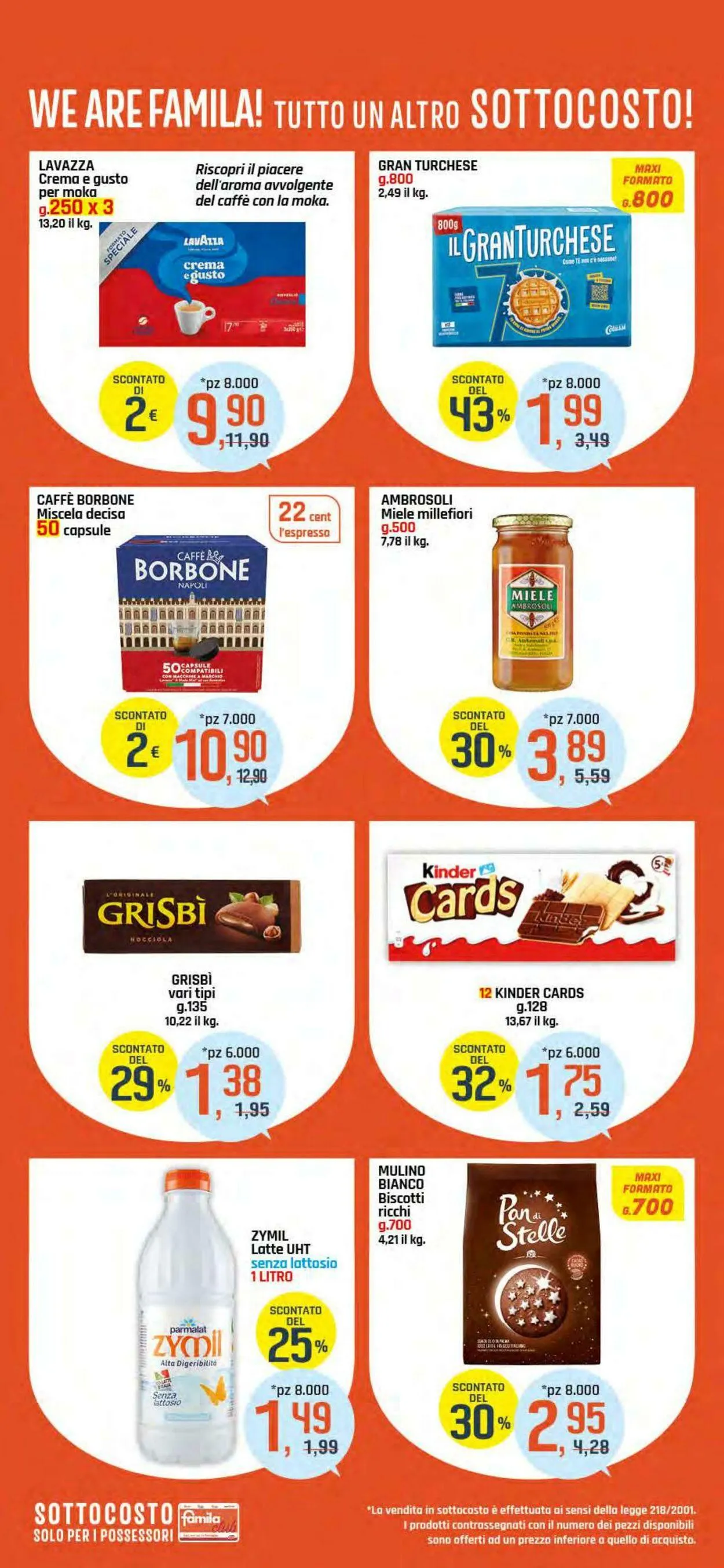 Famila Volantino attuale da 30 ottobre a 8 novembre di 2025 - Pagina del volantino 4