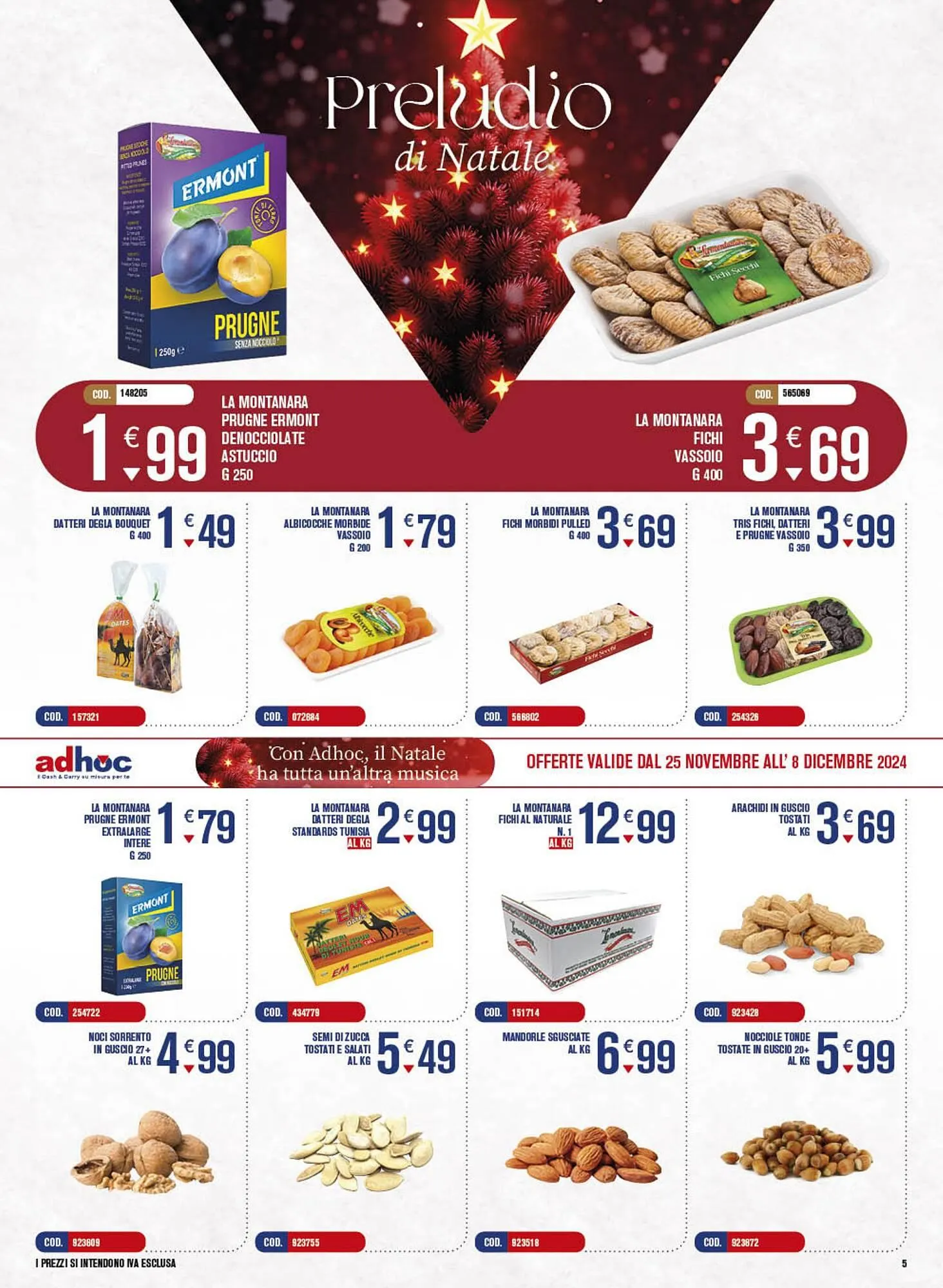 Volantino Adhoc da 25 novembre a 8 dicembre di 2024 - Pagina del volantino 5