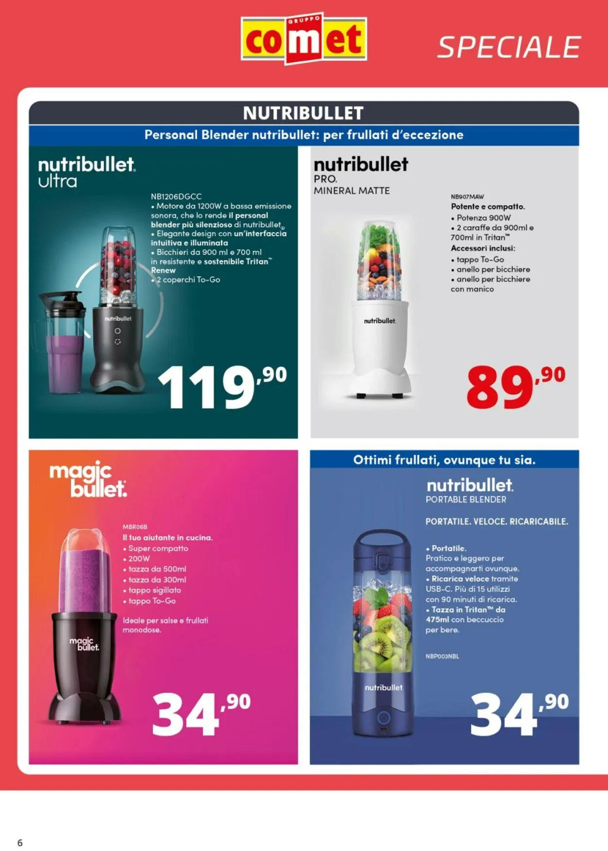 Comet Volantino attuale da 24 ottobre a 30 ottobre di 2025 - Pagina del volantino 6
