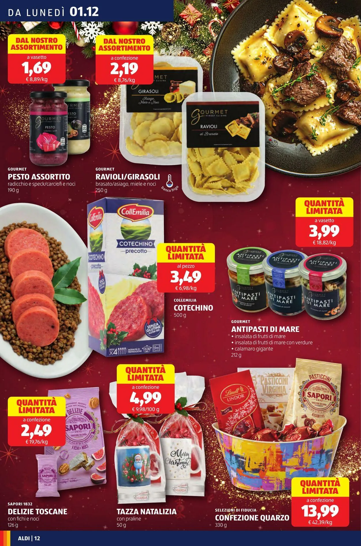 Aldi Volantino attuale da 1 dicembre a 7 dicembre di 2025 - Pagina del volantino 12