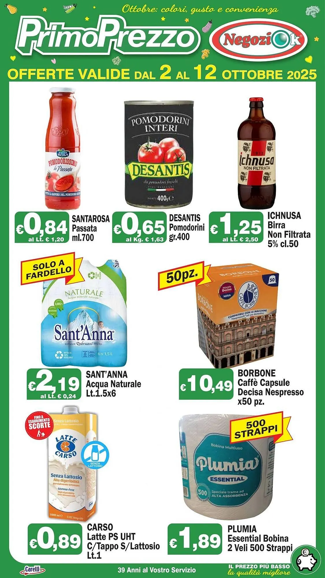 Volantino Primo Prezzo da 2 ottobre a 12 ottobre di 2025 - Pagina del volantino 2