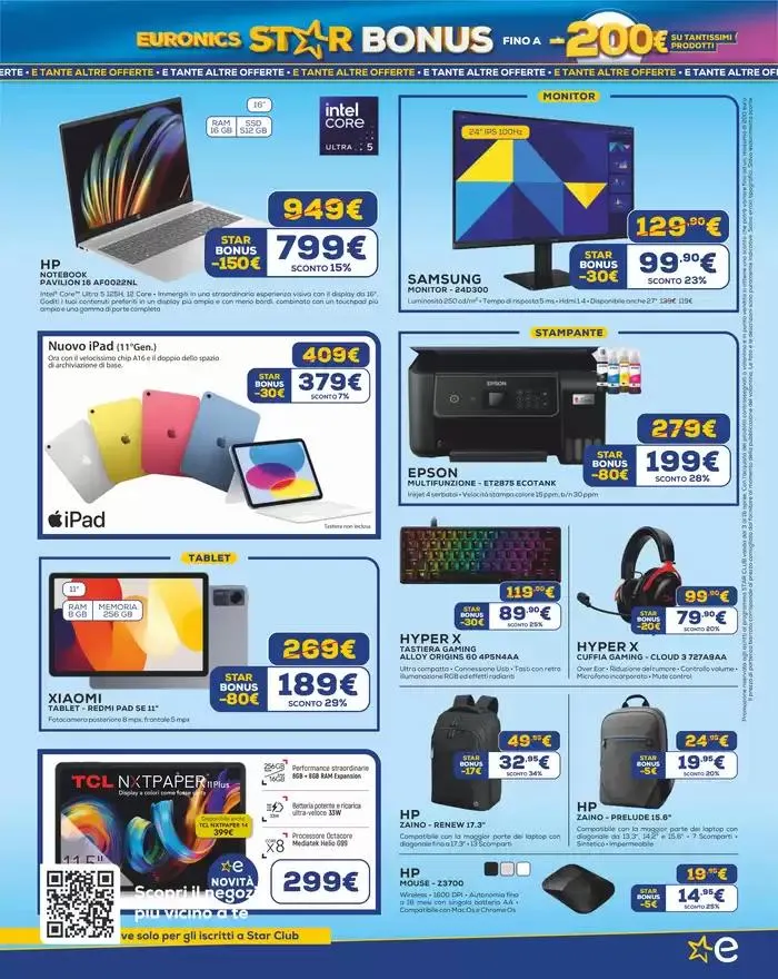 Star Bonus! FIno a -200 euro da 3 aprile a 16 aprile di 2025 - Pagina del volantino 9