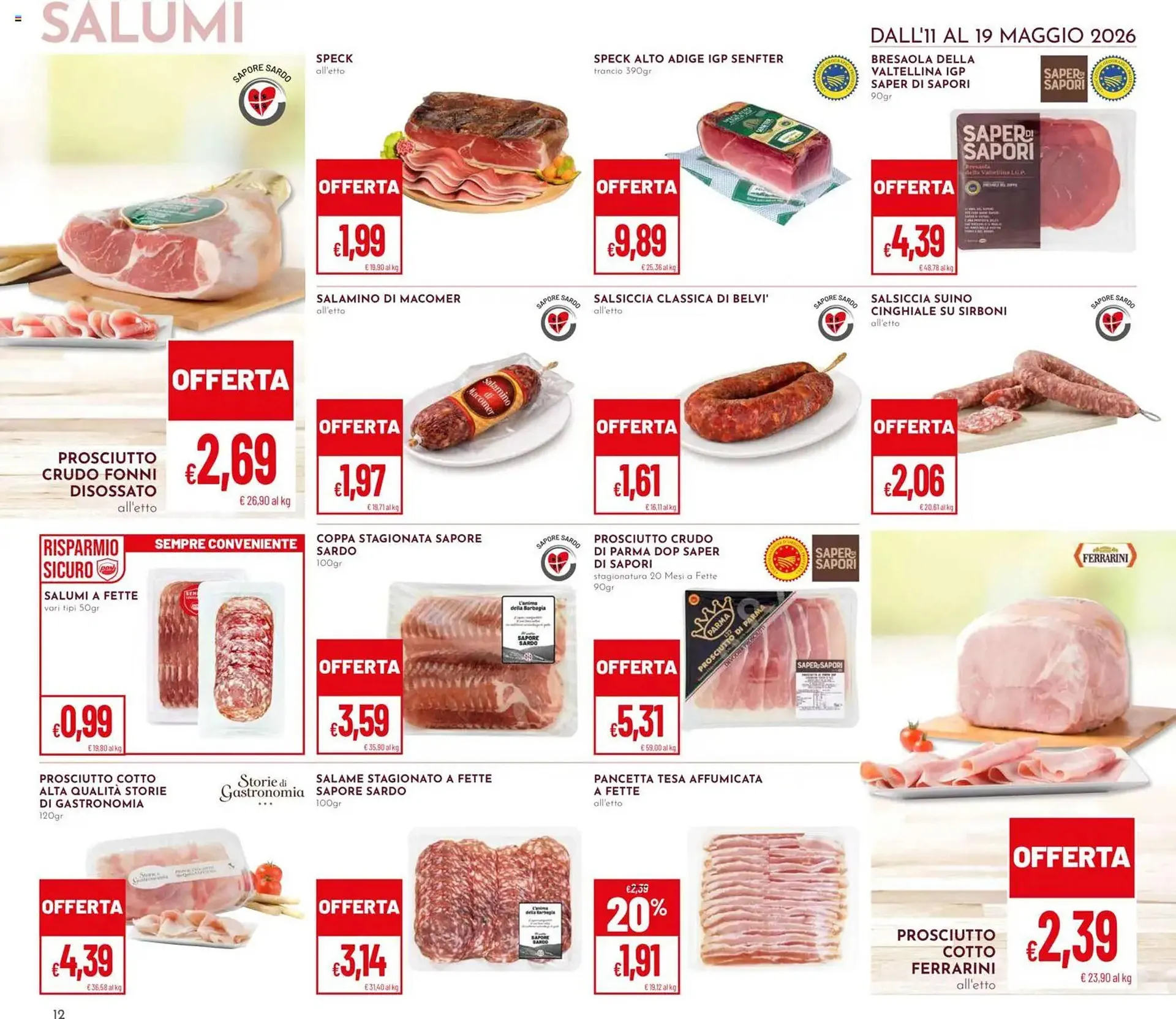 Volantino Pan da 11 maggio a 19 maggio di 2026 - Pagina del volantino 12