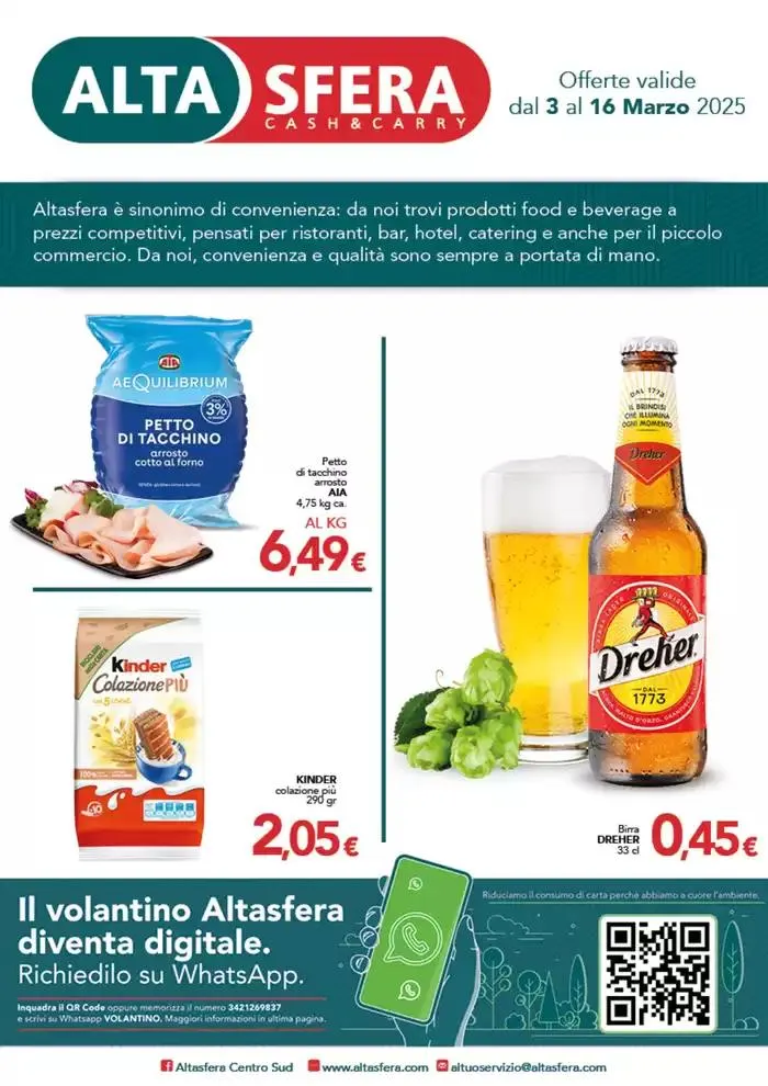 Offerte valide dal 3 al 16 marzo 2025 da 3 marzo a 16 marzo di 2025 - Pagina del volantino 1