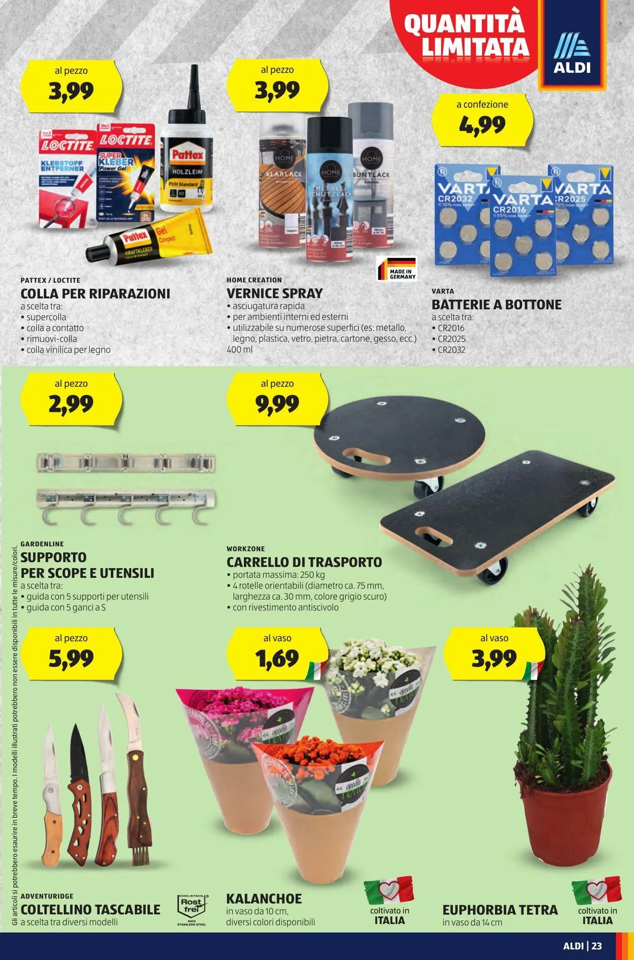 Aldi Volantino attuale da 11 agosto a 17 agosto di 2025 - Pagina del volantino 23