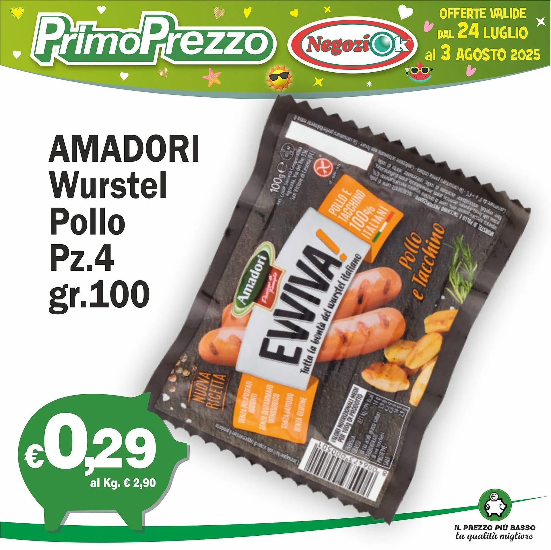 Volantino Primo Prezzo da 24 luglio a 3 agosto di 2025 - Pagina del volantino 4