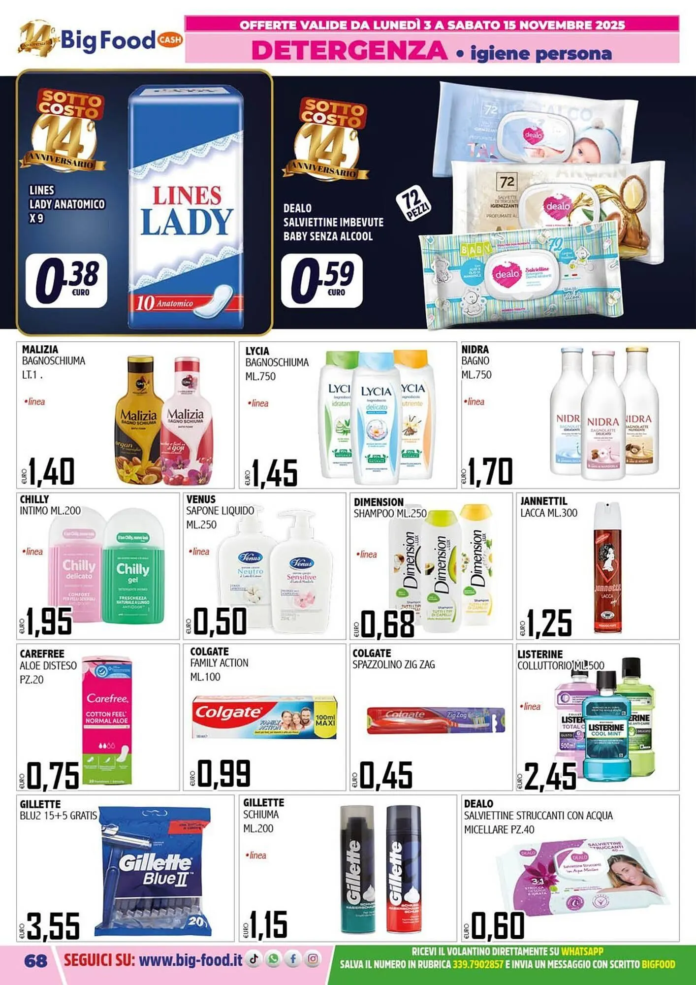 Volantino Big Food da 3 novembre a 15 novembre di 2025 - Pagina del volantino 68