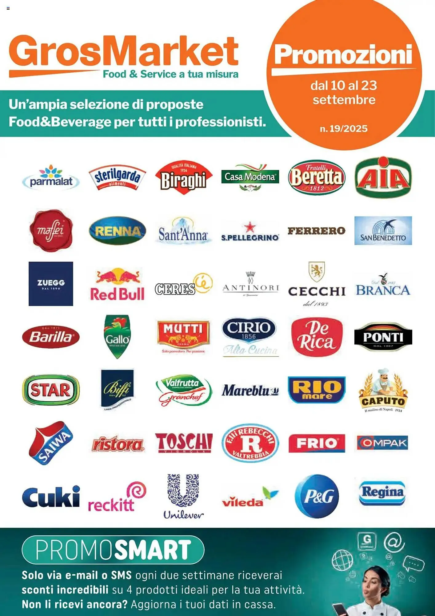 Volantino GrosMarket da 10 settembre a 23 settembre di 2025 - Pagina del volantino 1