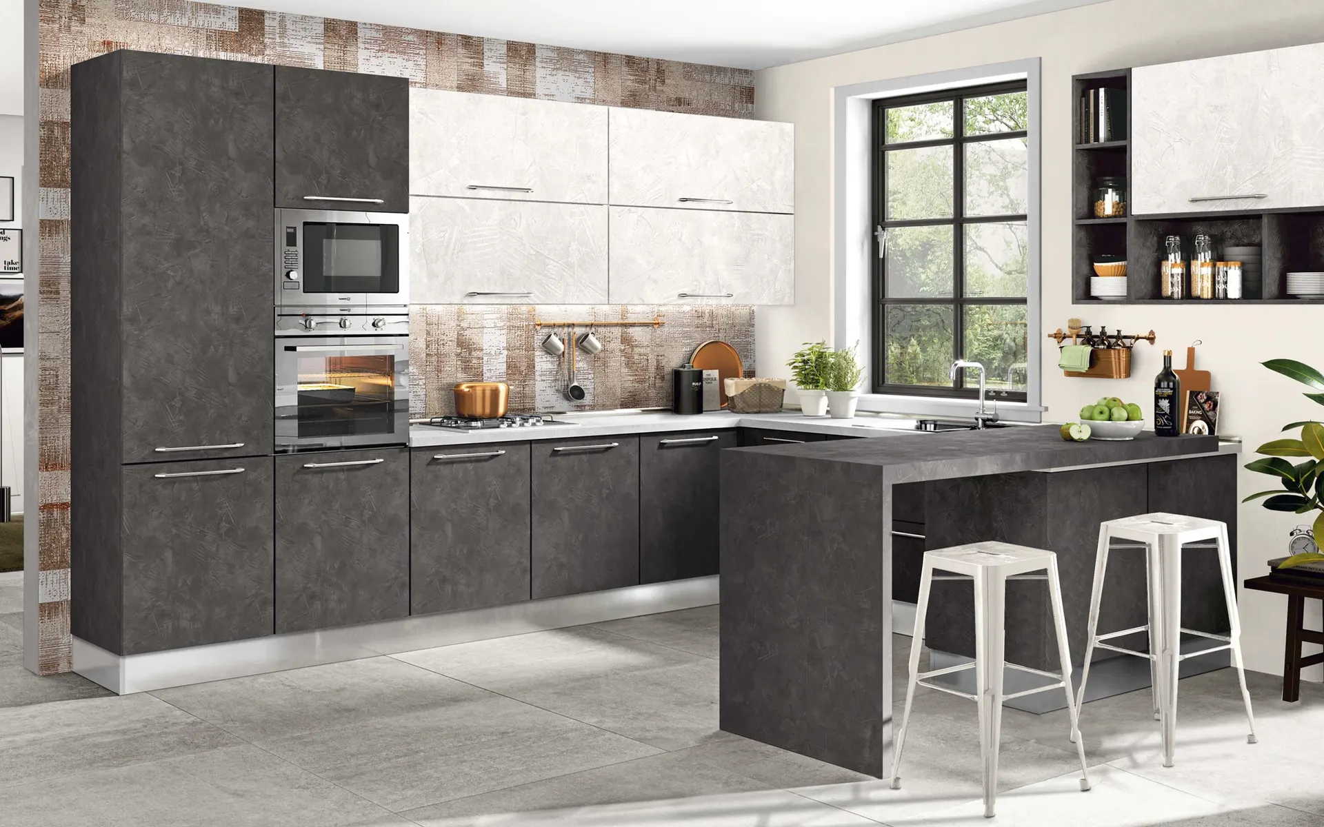 stucco piombo, stucco bianco