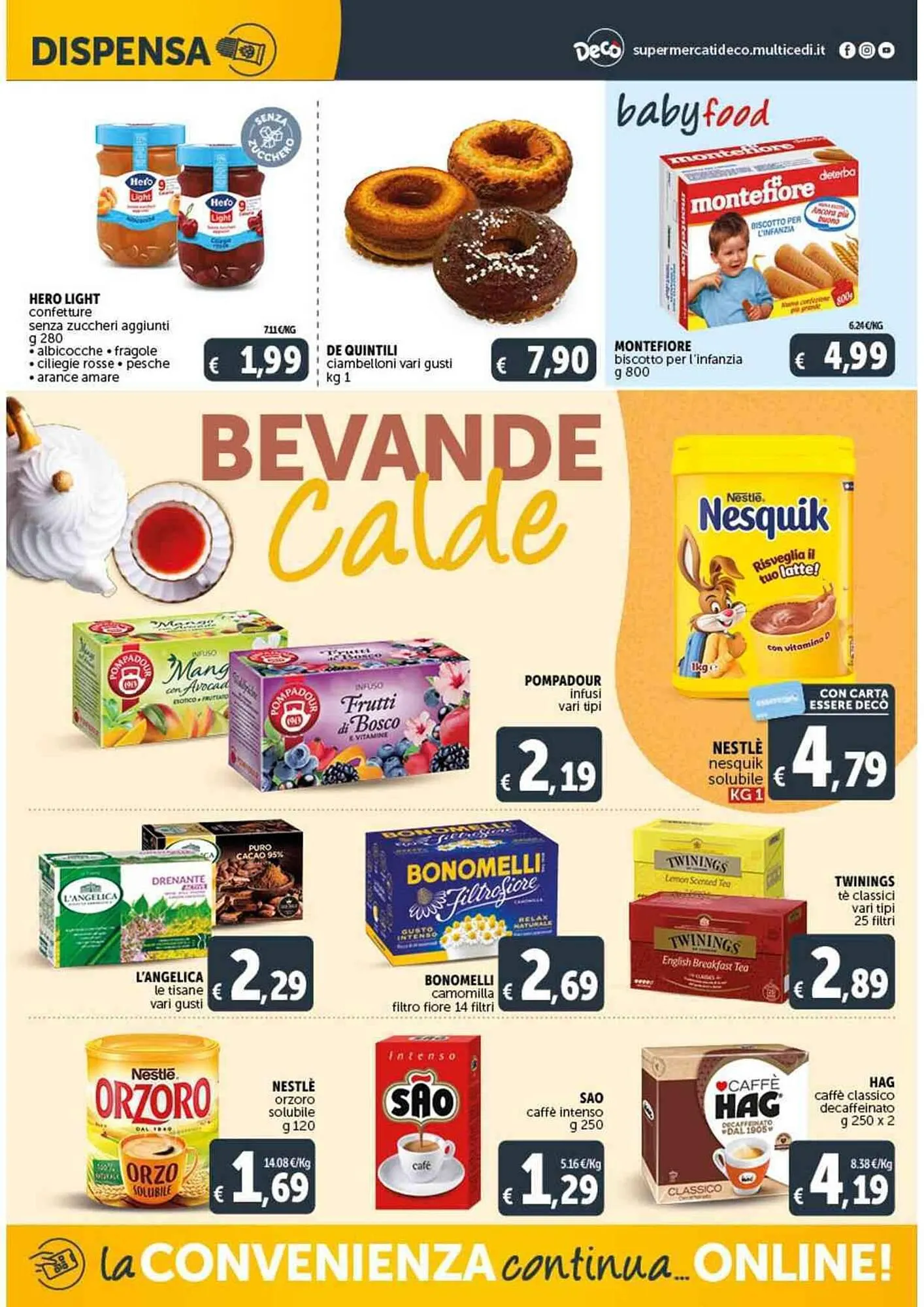 Volantino Deco Supermercati da 19 gennaio a 29 gennaio di 2024 - Pagina del volantino 10