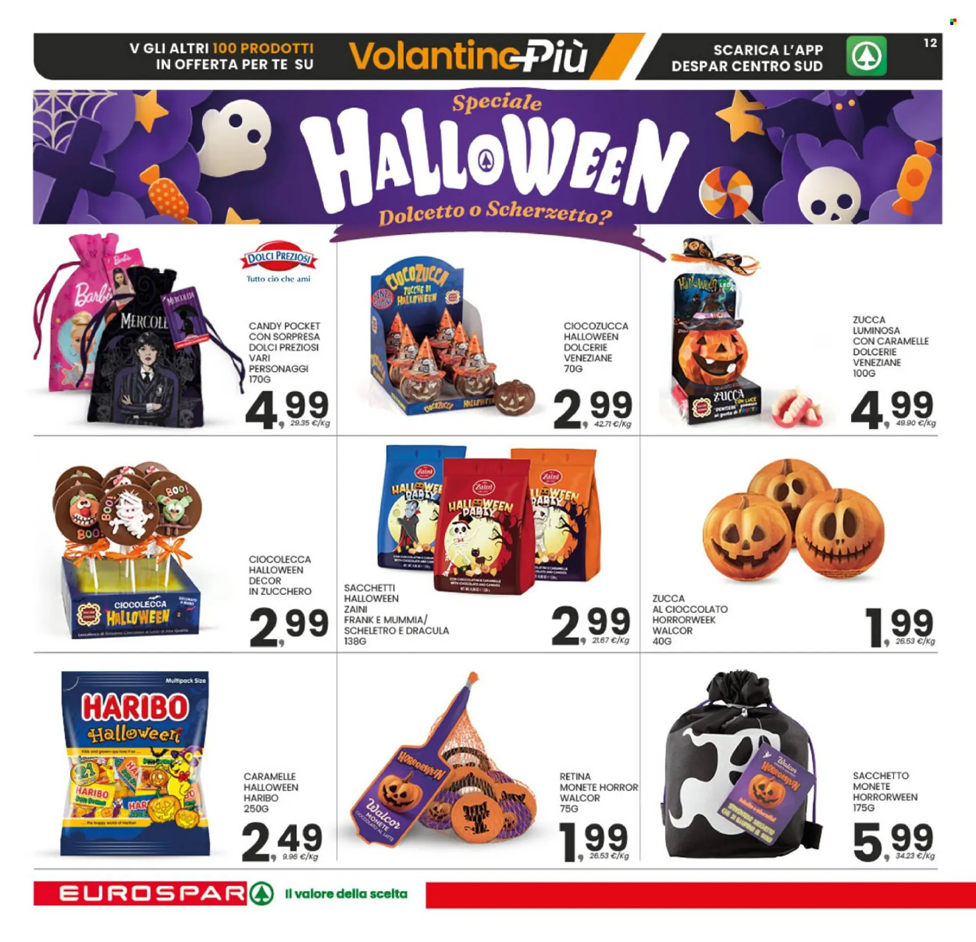 Volantino Eurospar da 23 ottobre a 30 ottobre di 2025 - Pagina del volantino 12