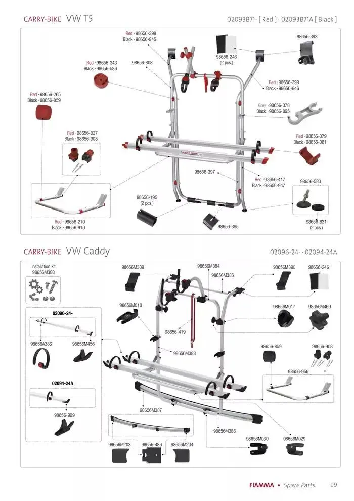 Spare parts catalogo 2025 da 14 gennaio a 31 dicembre di 2025 - Pagina del volantino 99