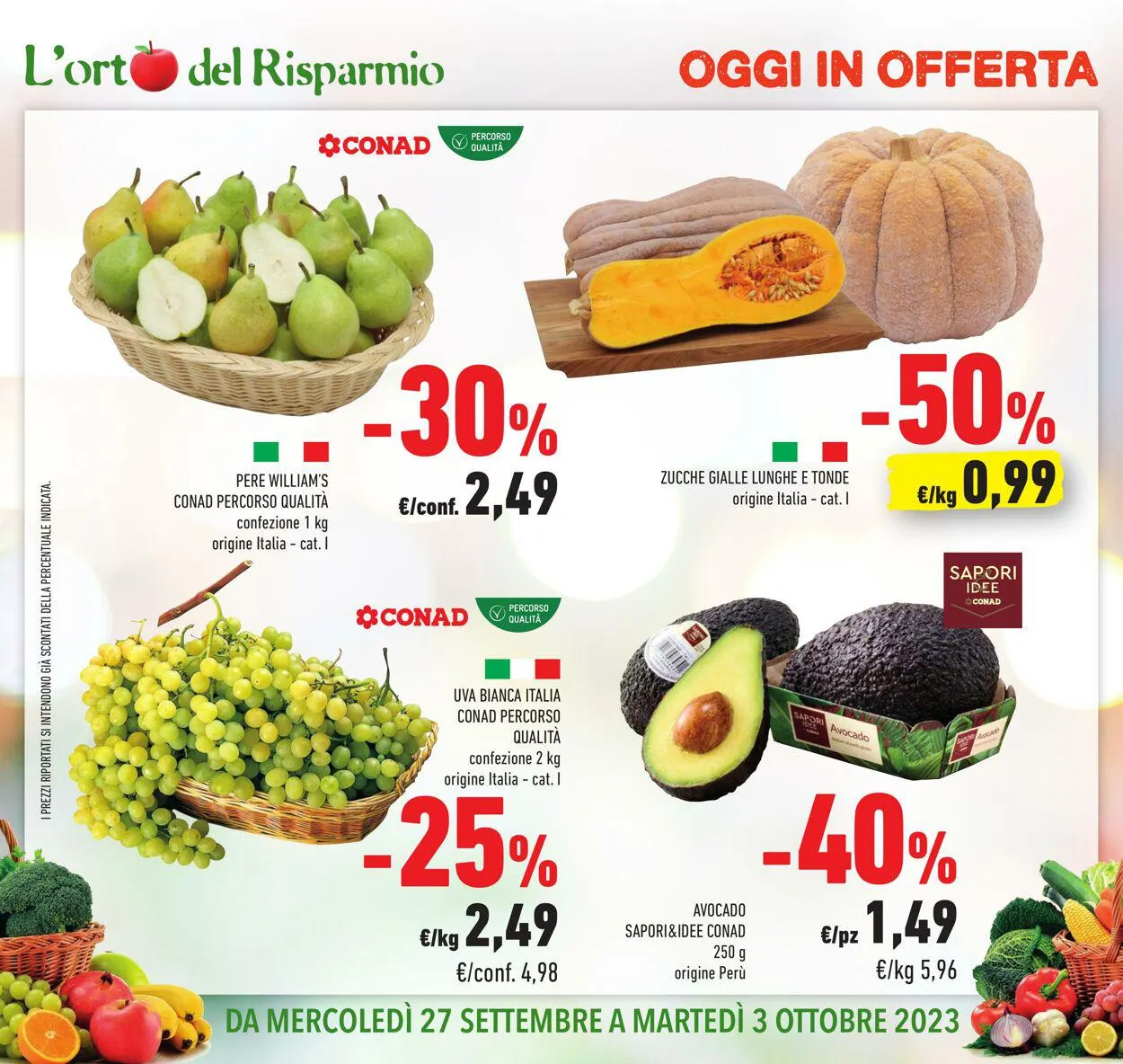 Conad - Superstore - Milano Volantino attuale da 26 settembre a 3 ottobre di 2023 - Pagina del volantino 3