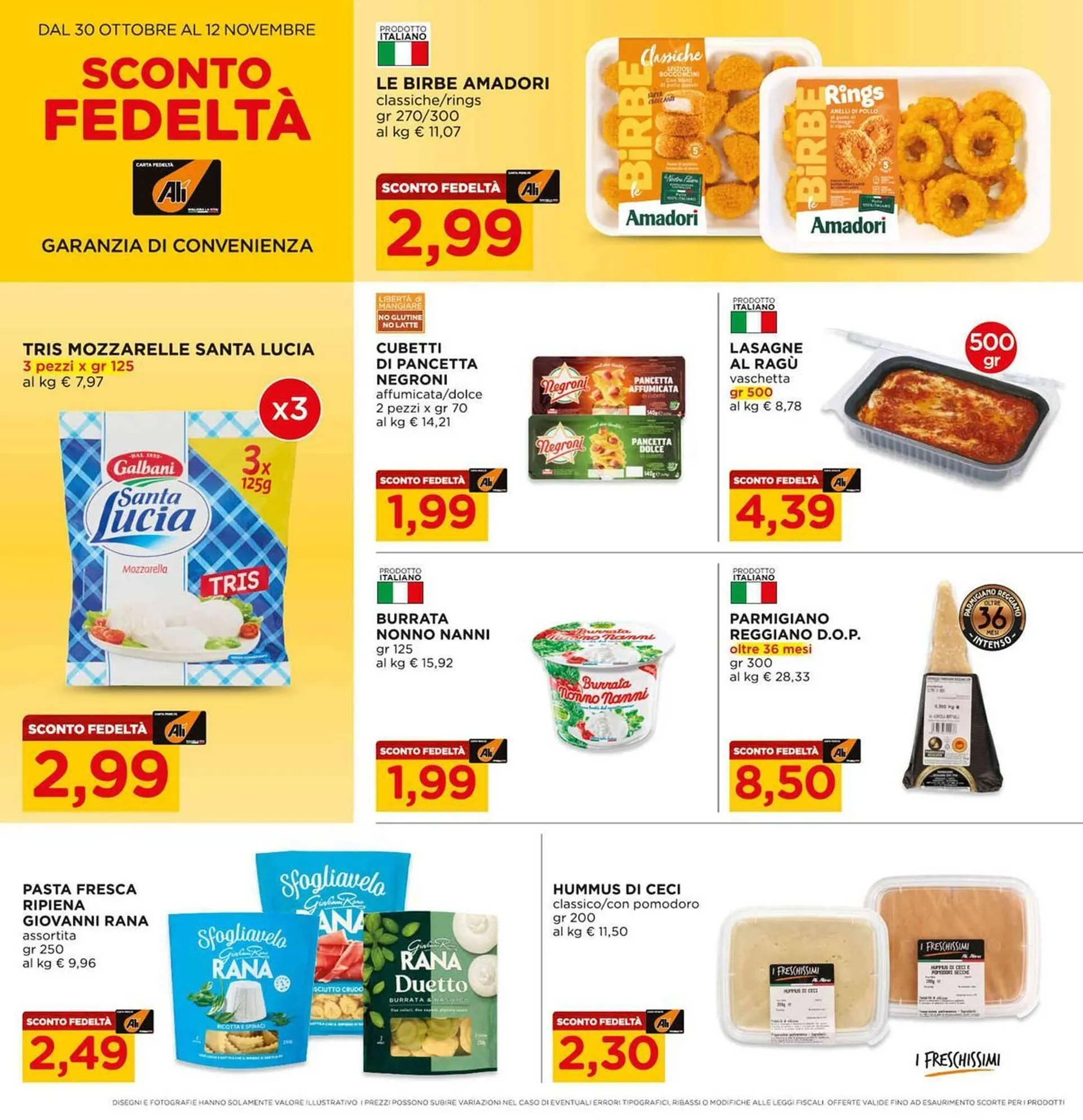 Volantino Alì Supermercati da 30 ottobre a 12 novembre di 2025 - Pagina del volantino 10