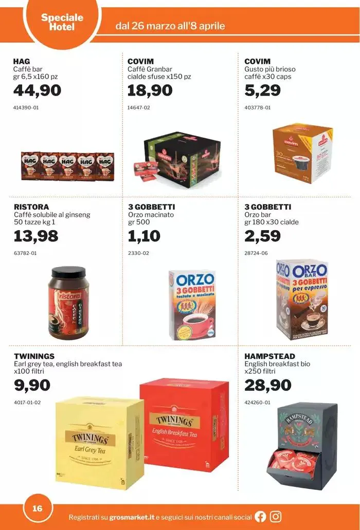 Speciale Hotel da 26 marzo a 8 aprile di 2025 - Pagina del volantino 16